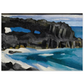 Black Lava Bridge, Hana Coast-No. II Poster | Georgia O'Keeffe Poster | Georgia O Keeffe Prints