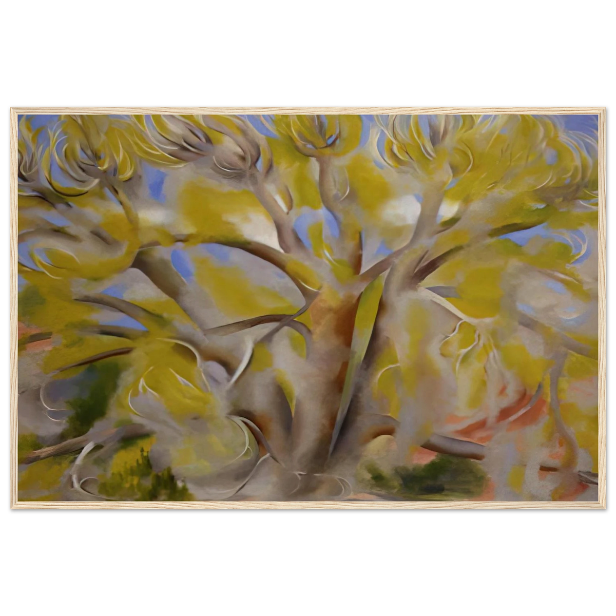 Spring Tree No. 1 Framed Poster | Georgia O'Keeffe Framed Prints Wall Art | Georgia O Keeffe Prints