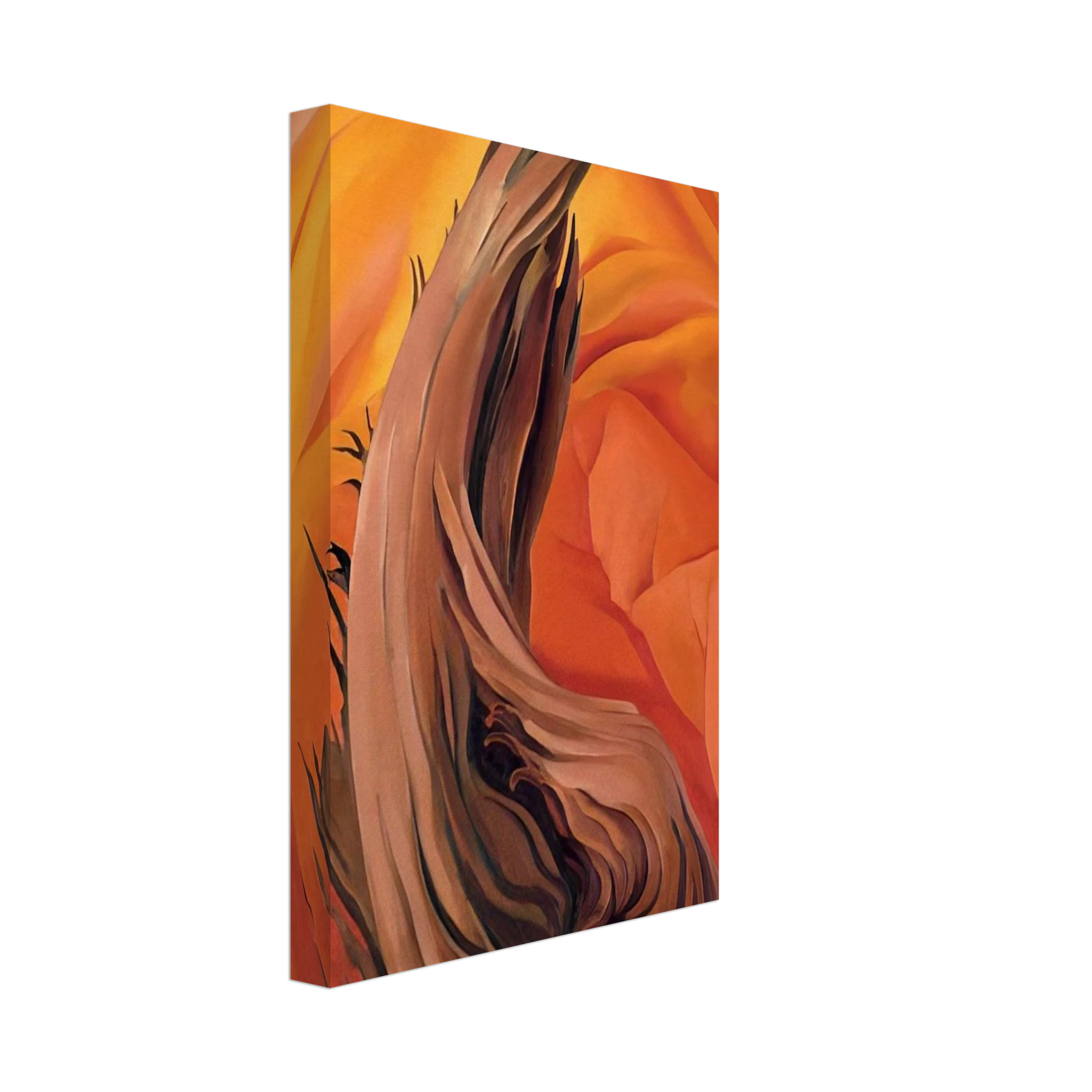 Stump in Red Hills Canvas | Georgia O'Keeffe Canvas | Georgia O Keeffe Prints