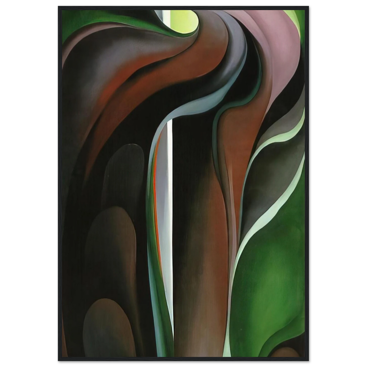 Jack-in-the-Pulpit ?V Framed Poster | Georgia O'Keeffe Framed Prints Wall Art | Georgia O Keeffe Prints