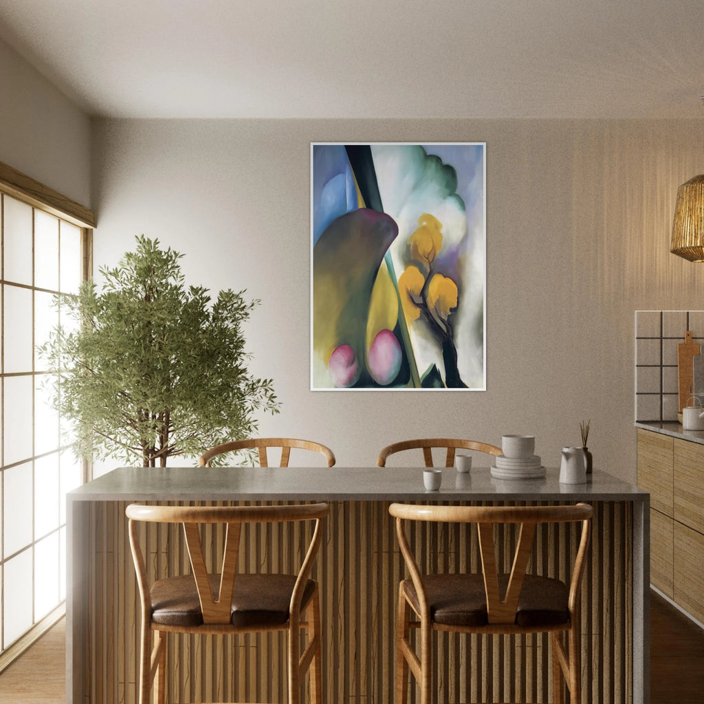 Spring Framed Poster | Georgia O'Keeffe Framed Prints Wall Art | Georgia O Keeffe Prints