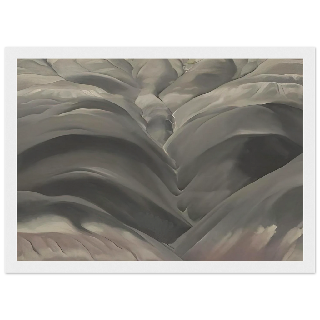 Black Place I Framed Poster | Georgia O'Keeffe Framed Prints Wall Art | Georgia O Keeffe Prints