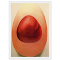 Red and Pink Rocks Framed Poster | Georgia O'Keeffe Framed Prints Wall Art | Georgia O Keeffe Prints
