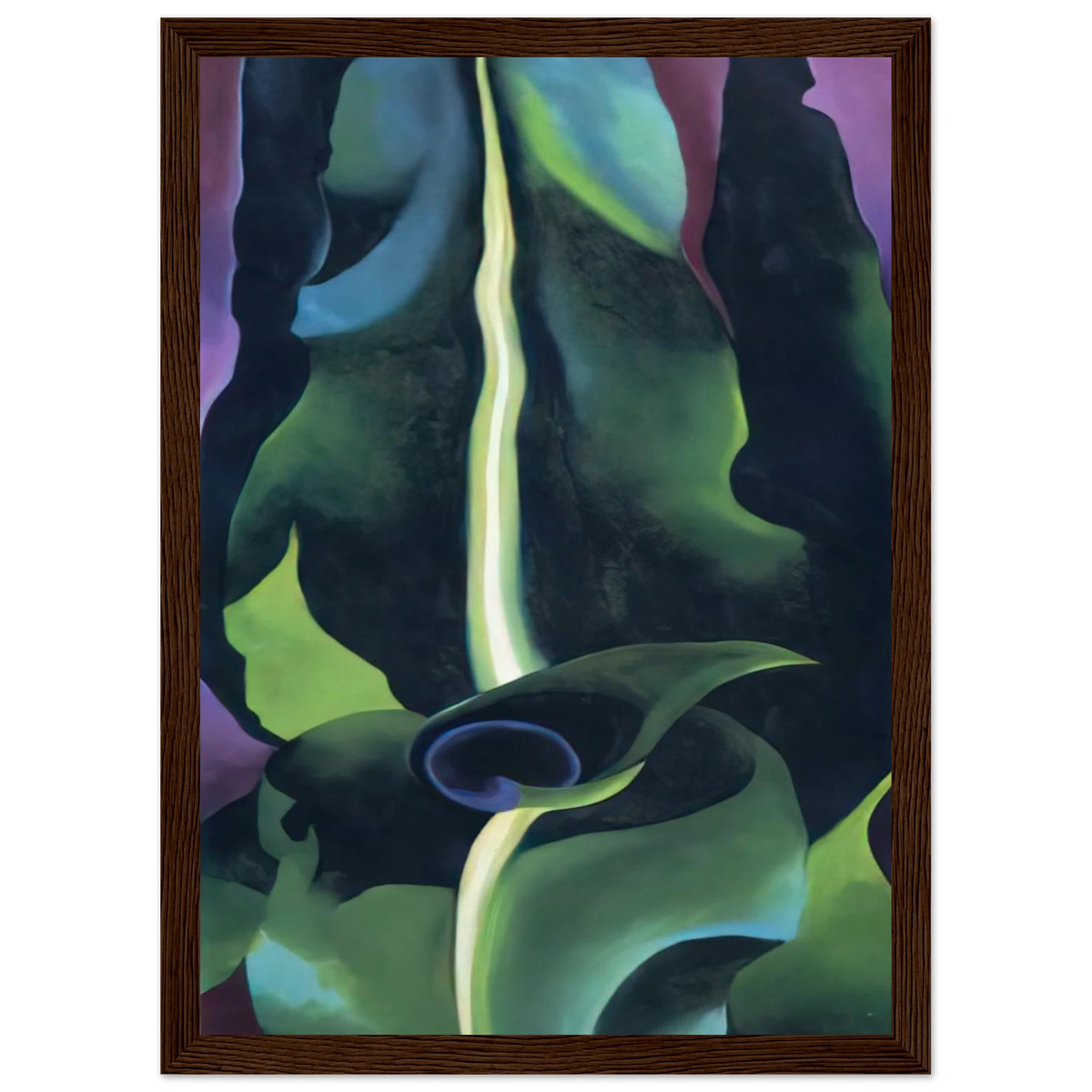 Corn, Dark I Framed Poster | Georgia O'Keeffe Framed Prints Wall Art | Georgia O Keeffe Prints