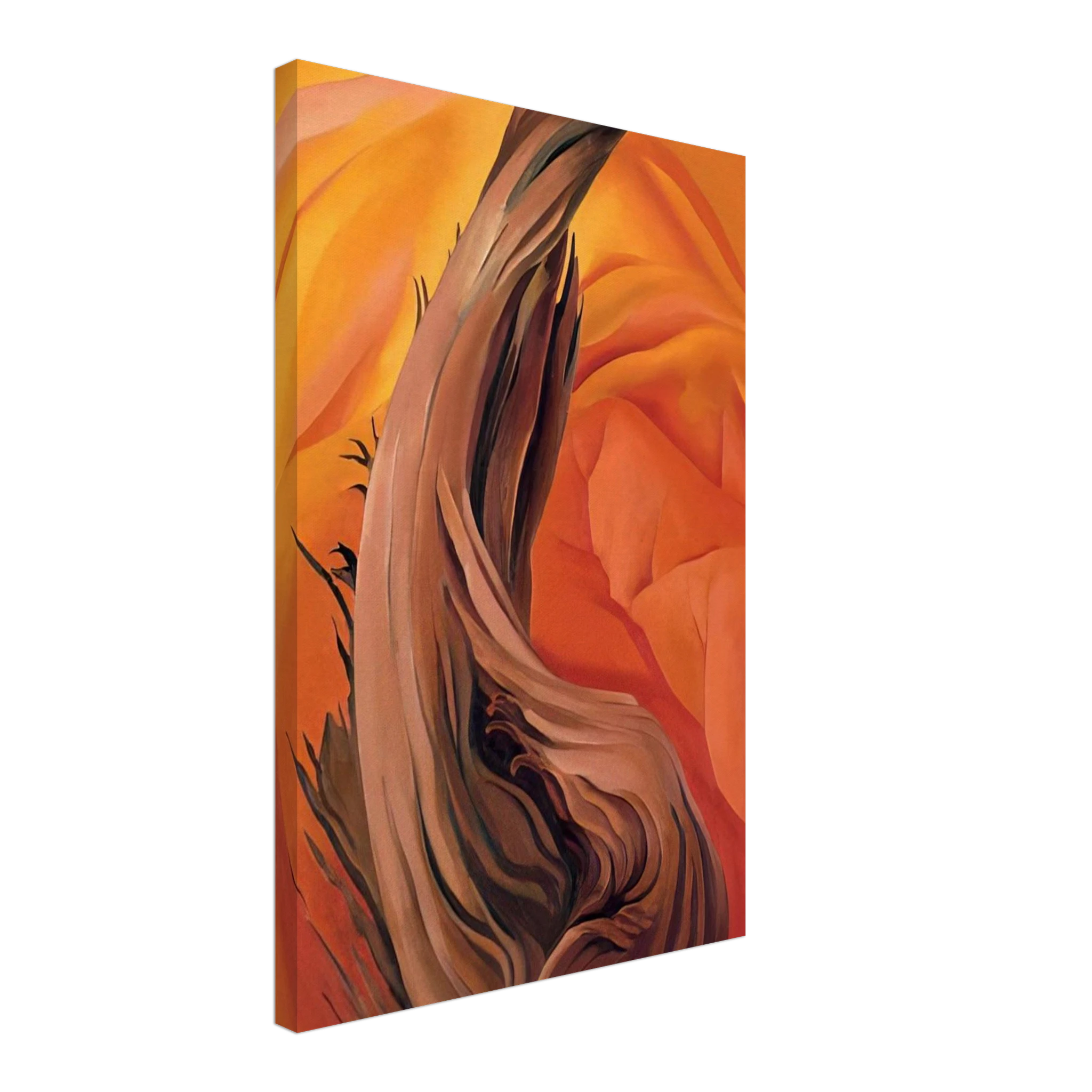 Stump in Red Hills Canvas | Georgia O'Keeffe Canvas | Georgia O Keeffe Prints