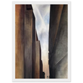 Street of New York II Framed Poster | Georgia O'Keeffe Framed Prints Wall Art | Georgia O Keeffe Prints