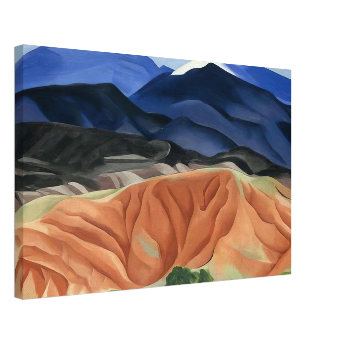 Black Mesa Landscape, New Mexico - Out Back of Mary`s II Canvas | Georgia O'Keeffe Canvas | Georgia O Keeffe Prints