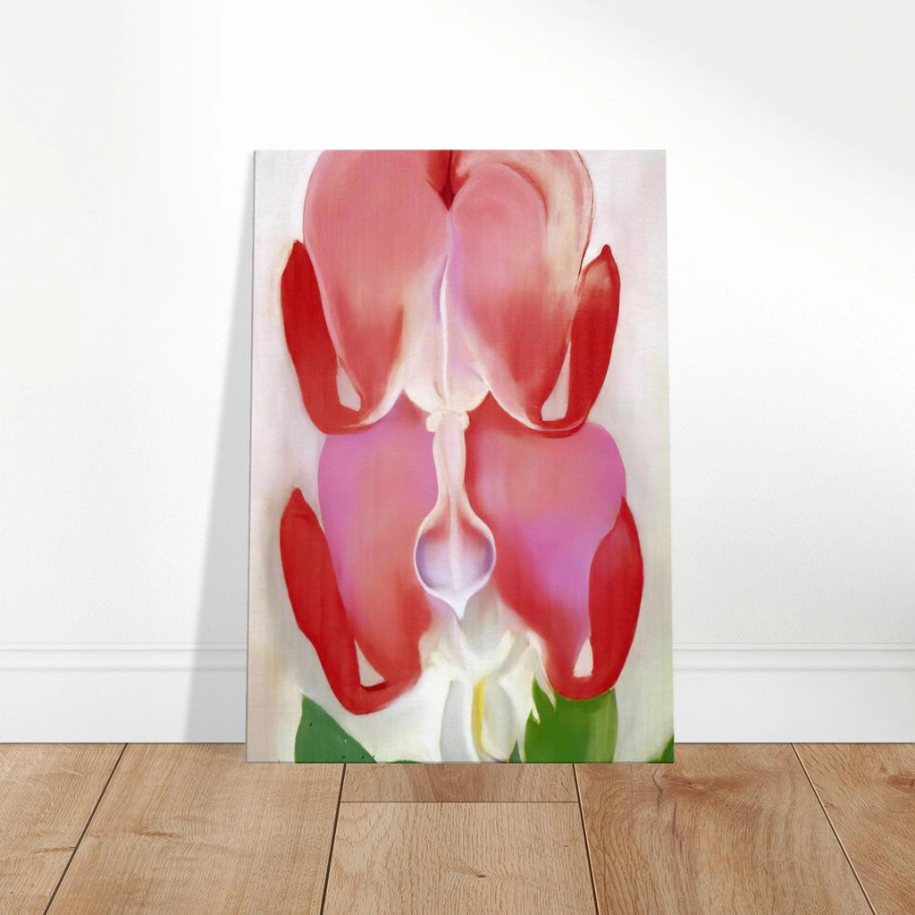 Bleeding Heart Canvas | Georgia O'Keeffe Canvas | Georgia O Keeffe Prints