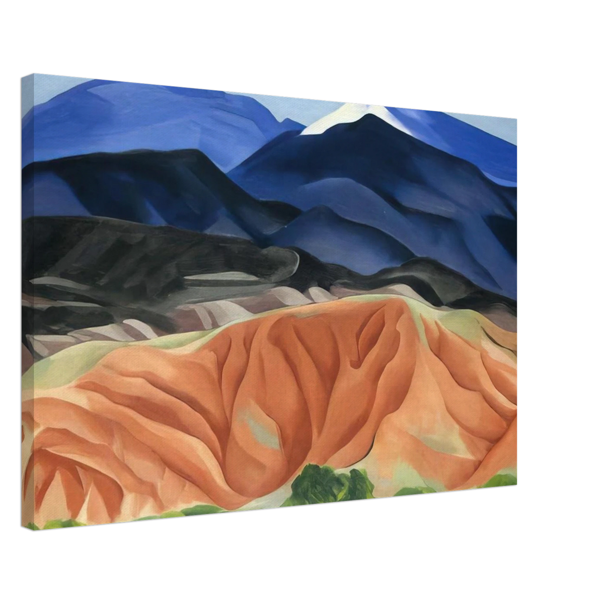Black Mesa Landscape, New Mexico - Out Back of Mary`s II Canvas | Georgia O'Keeffe Canvas | Georgia O Keeffe Prints