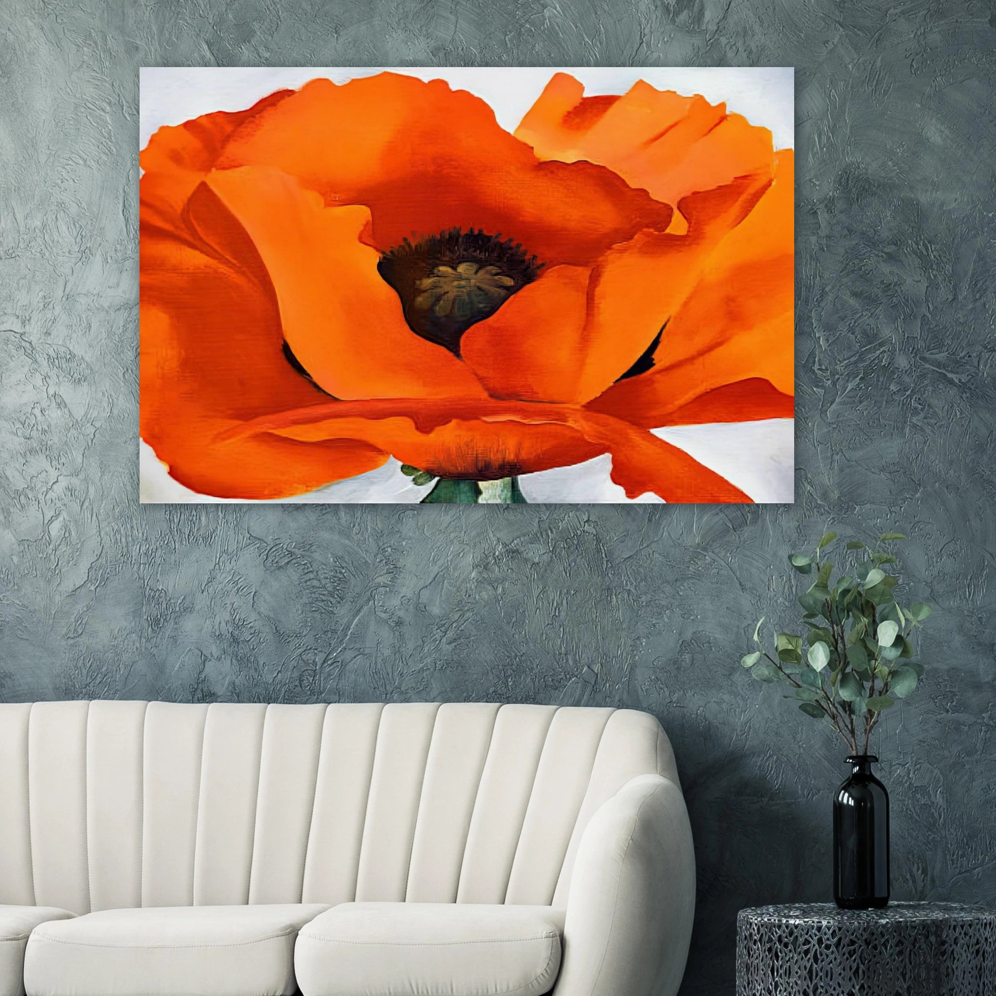 Red Poppy Poster | Georgia O'Keeffe Poster | Georgia O Keeffe Prints