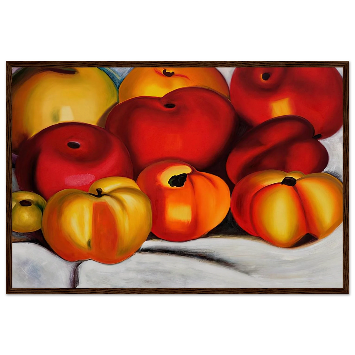 Apple Family II Framed Poster | Georgia O'Keeffe Framed Prints Wall Art | Georgia O Keeffe Prints