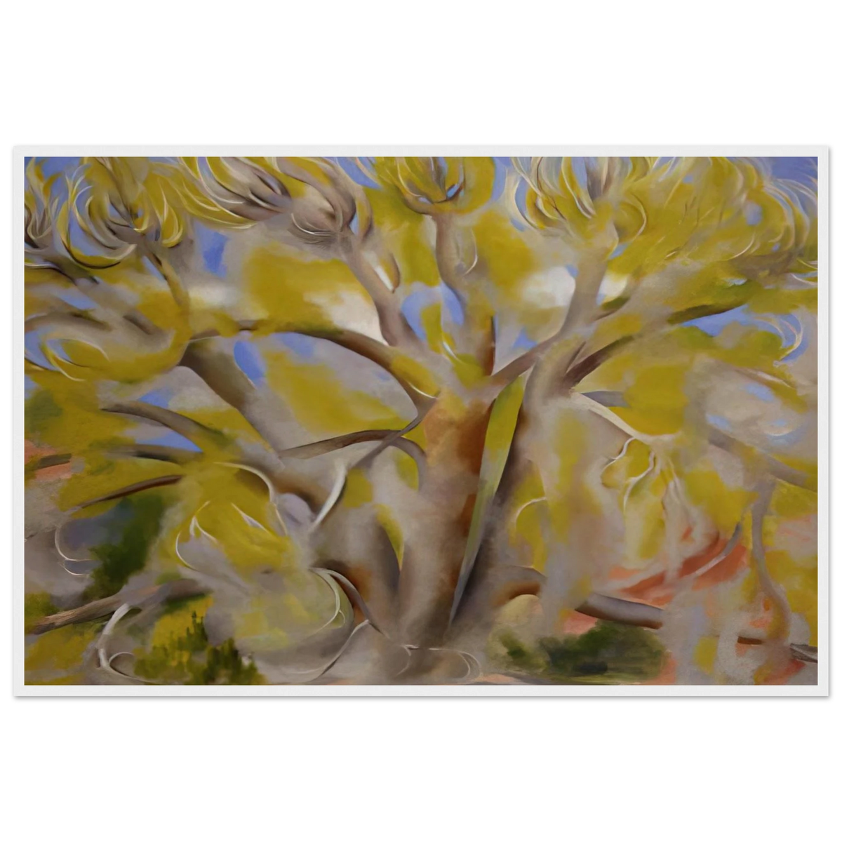 Spring Tree No. 1 Framed Poster | Georgia O'Keeffe Framed Prints Wall Art | Georgia O Keeffe Prints