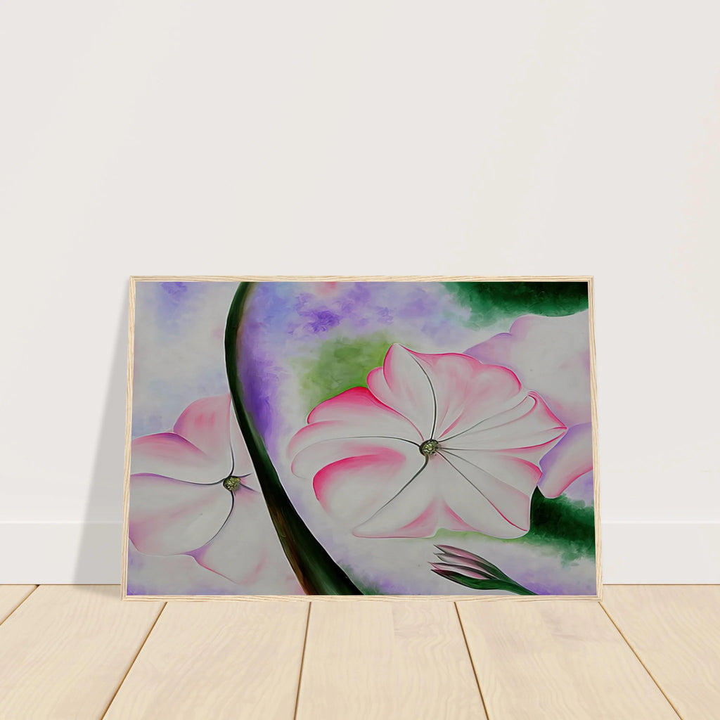 Petunia No. 2 Framed Poster | Georgia O'Keeffe Framed Prints Wall Art | Georgia O Keeffe Prints