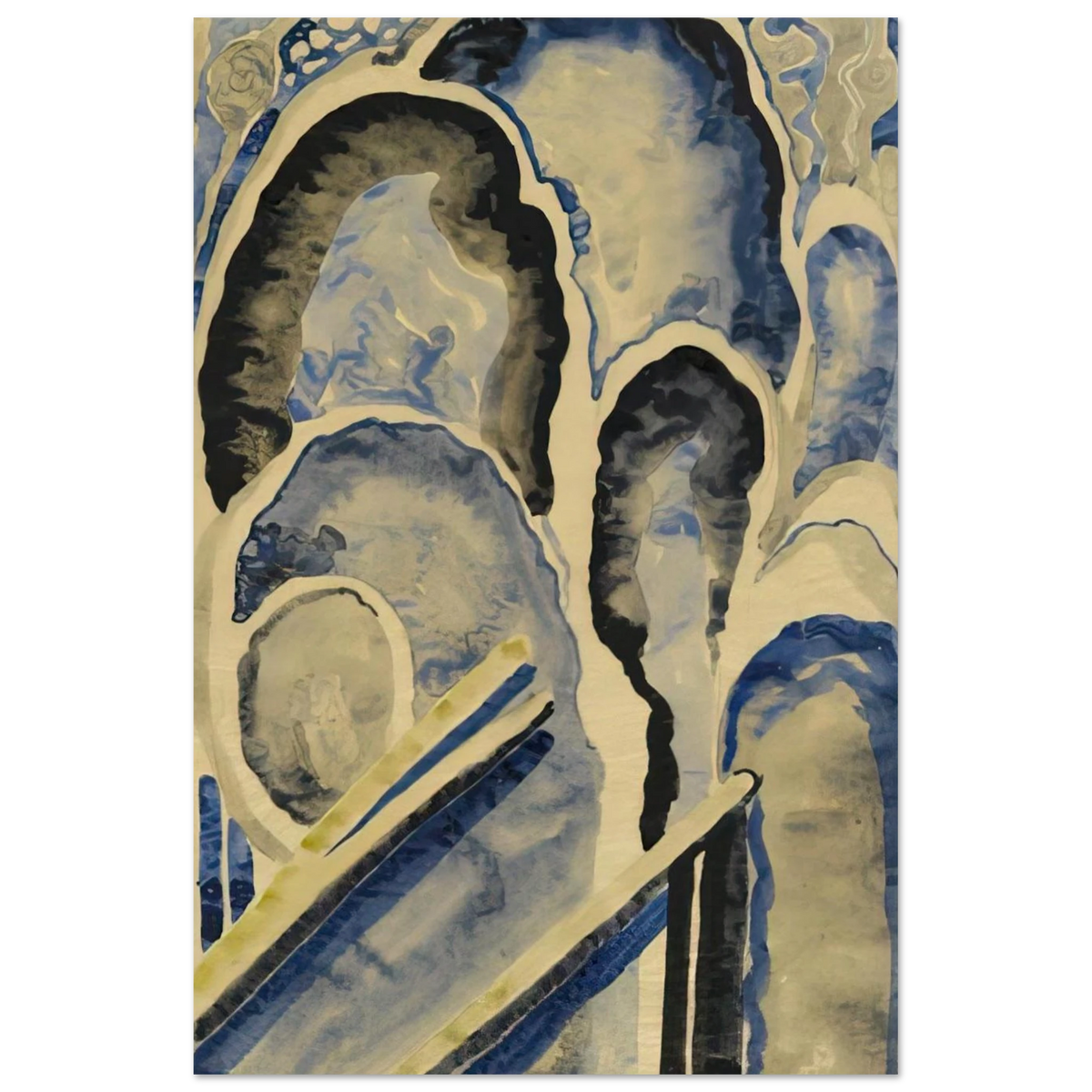 Blue-01 Poster | Georgia O'Keeffe Poster | Georgia O Keeffe Prints