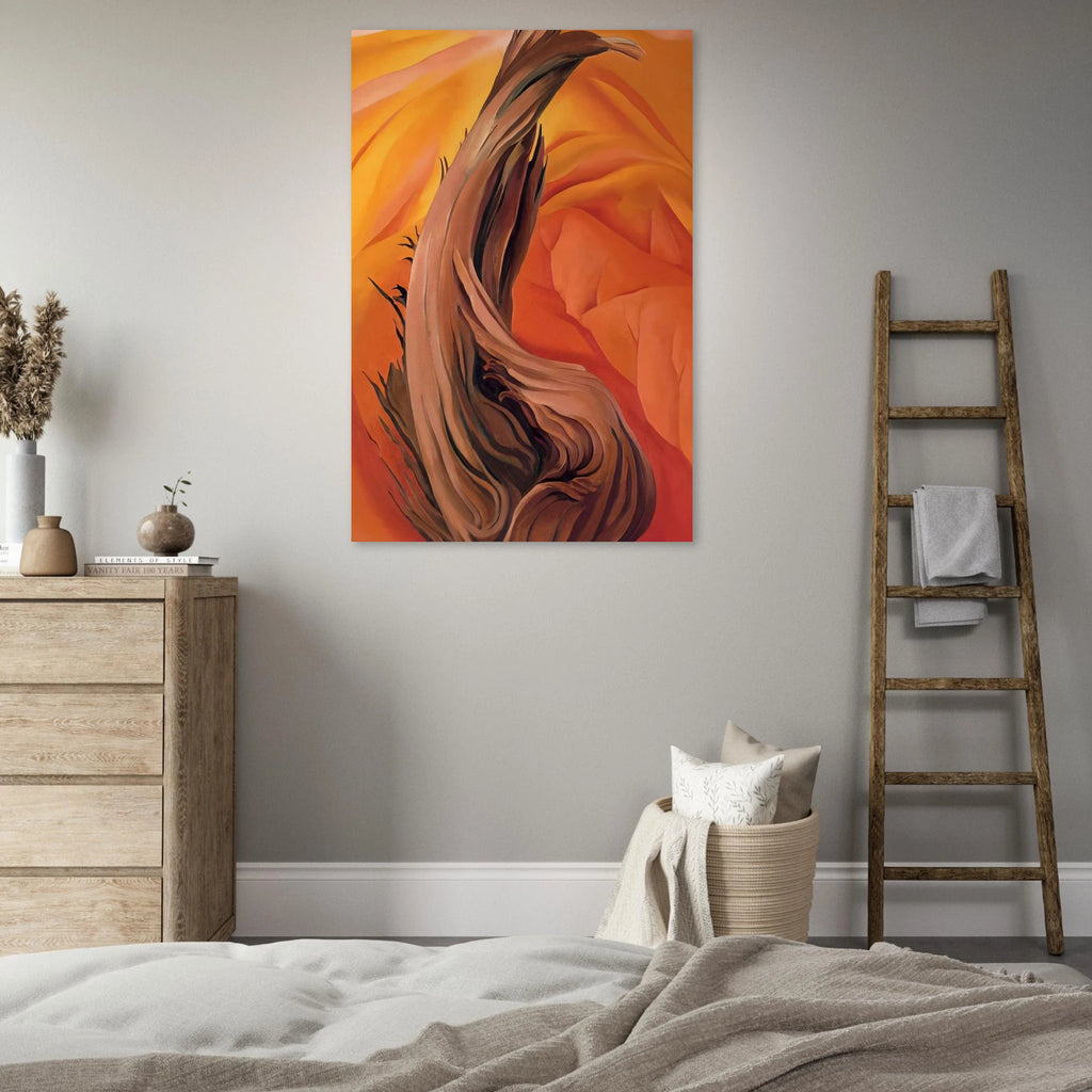 Stump in Red Hills Poster | Georgia O'Keeffe Poster | Georgia O Keeffe Prints