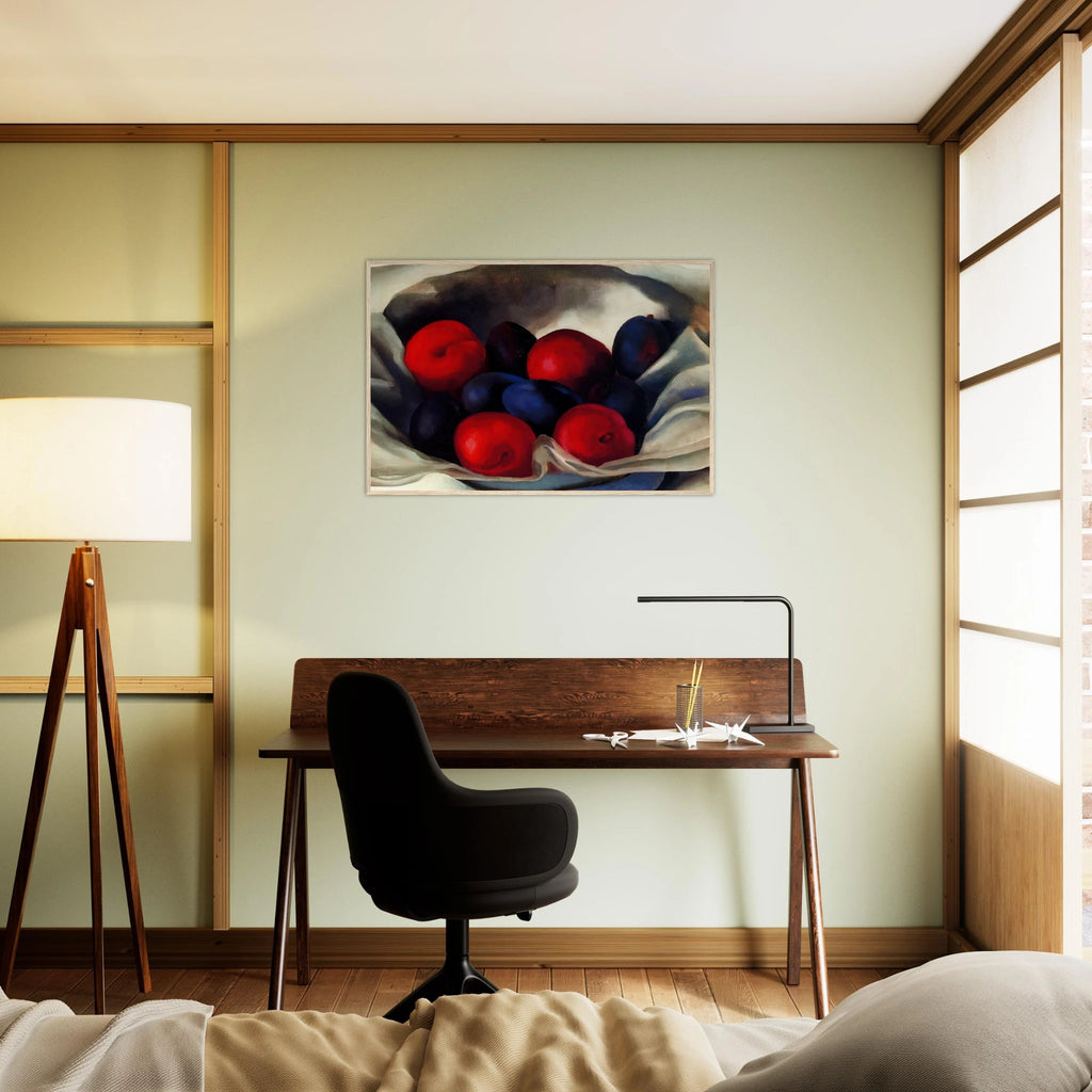 Plums Framed Poster | Georgia O'Keeffe Framed Prints Wall Art | Georgia O Keeffe Prints