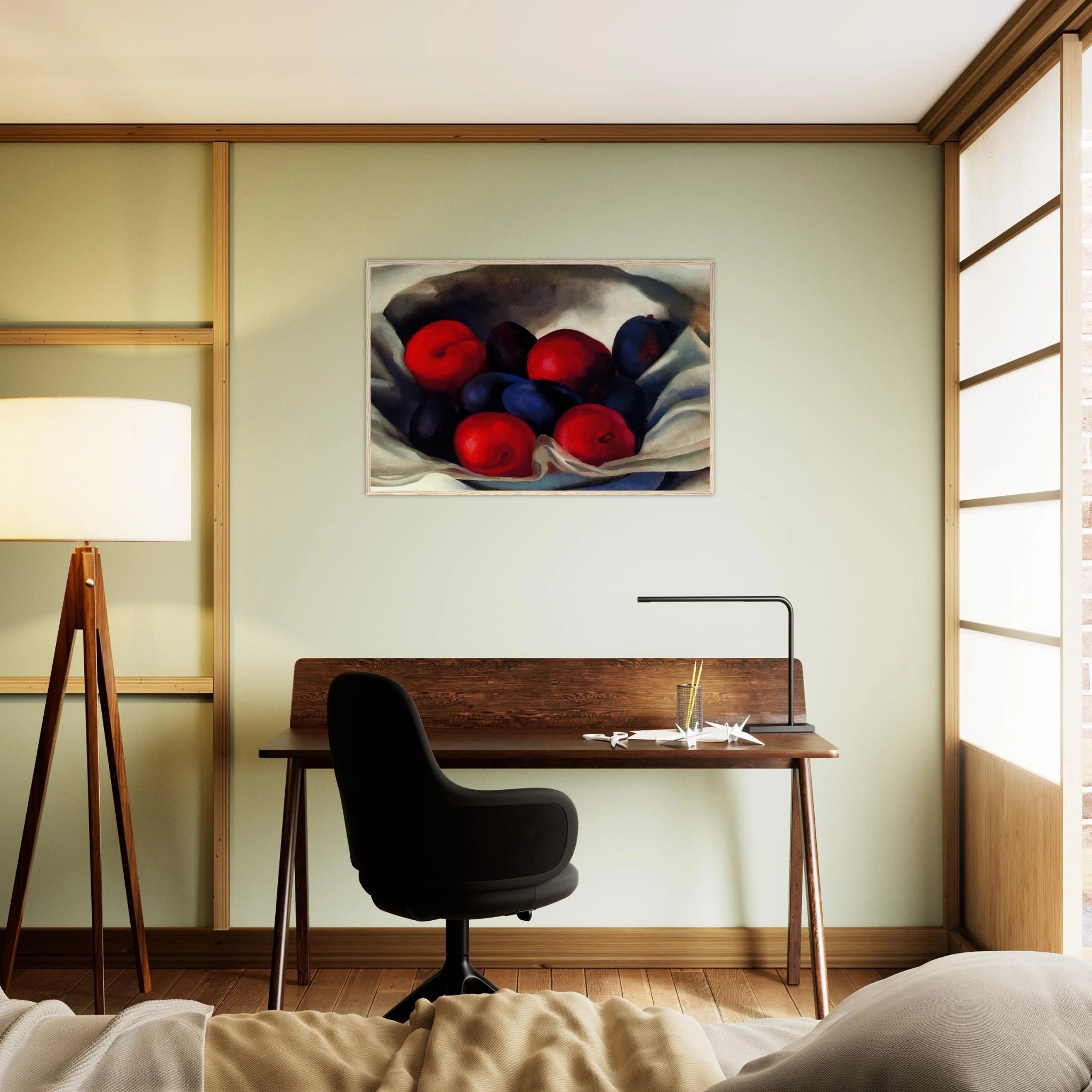 Plums Framed Poster | Georgia O'Keeffe Framed Prints Wall Art | Georgia O Keeffe Prints