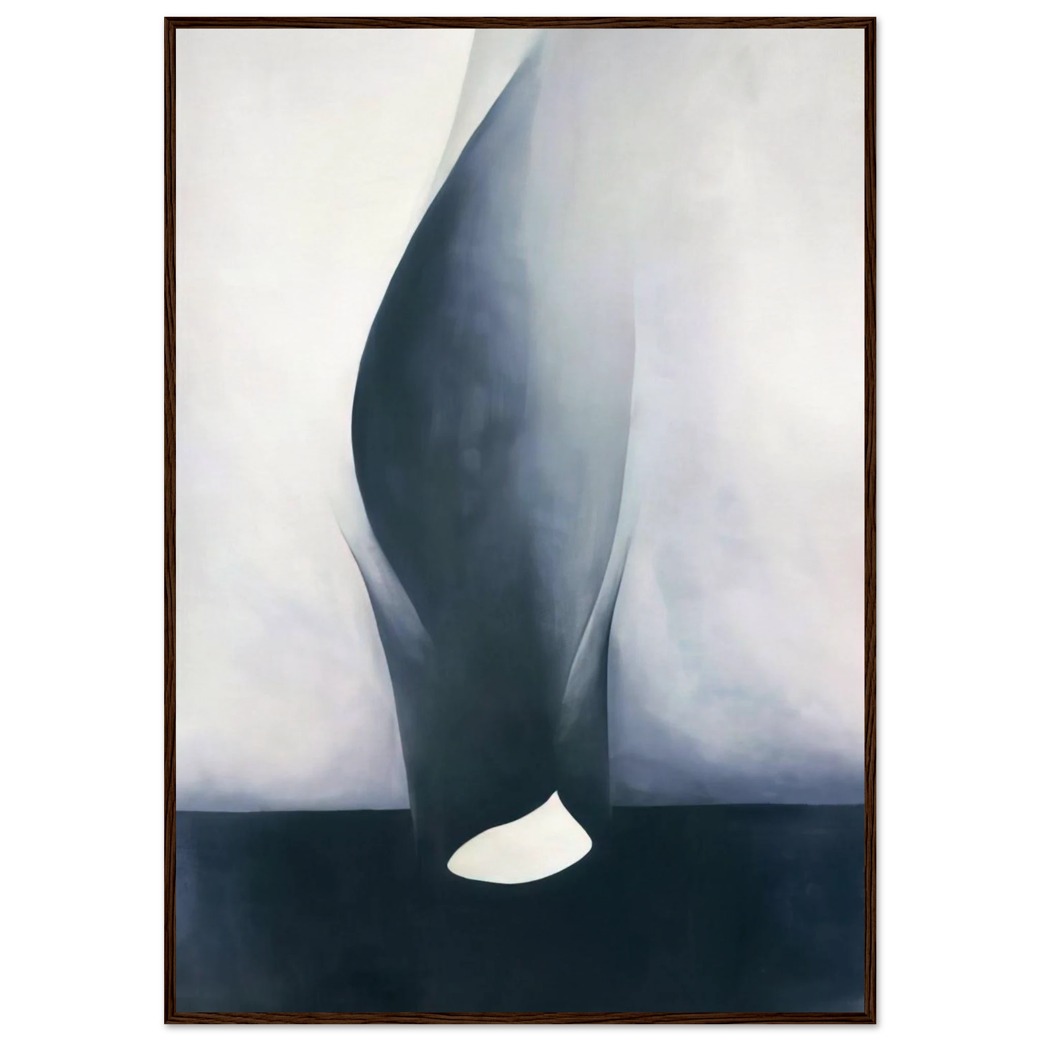 Shell and Old Shingle VI Framed Poster | Georgia O'Keeffe Framed Prints Wall Art | Georgia O Keeffe Prints