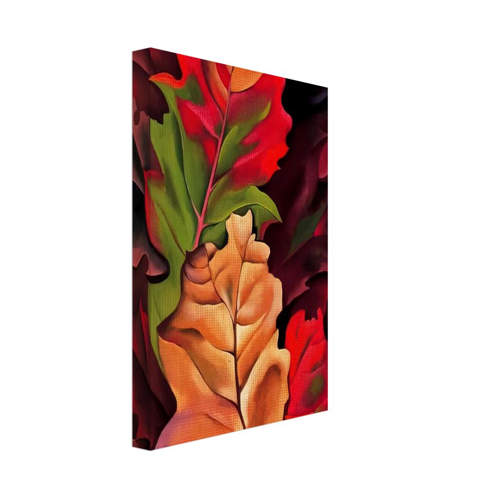 Autumn Leaves - Lake George, N.Y. Canvas | Georgia O'Keeffe Canvas | Georgia O Keeffe Prints