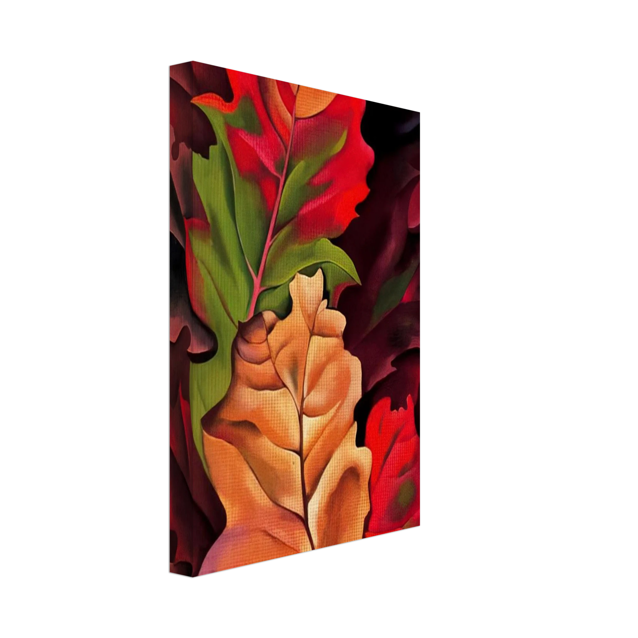 Autumn Leaves - Lake George, N.Y. Canvas | Georgia O'Keeffe Canvas | Georgia O Keeffe Prints