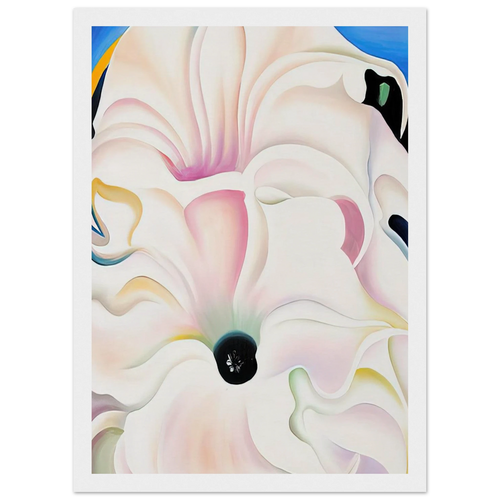 Bella Donna Framed Poster | Georgia O'Keeffe Framed Prints Wall Art | Georgia O Keeffe Prints