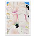Bella Donna Framed Poster | Georgia O'Keeffe Framed Prints Wall Art | Georgia O Keeffe Prints