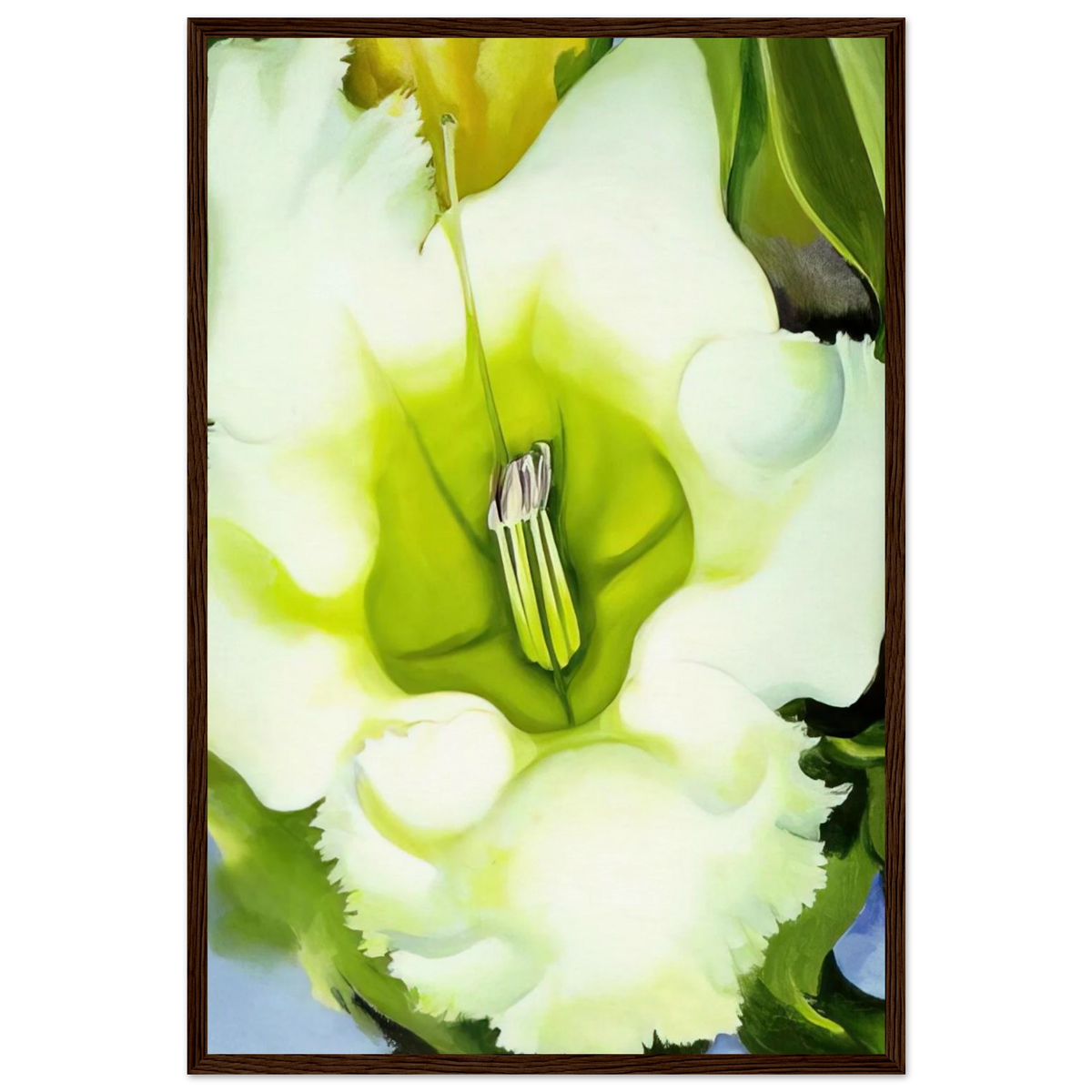 Cup Of Silver Ginger Framed Poster | Georgia O'Keeffe Framed Prints Wall Art | Georgia O Keeffe Prints
