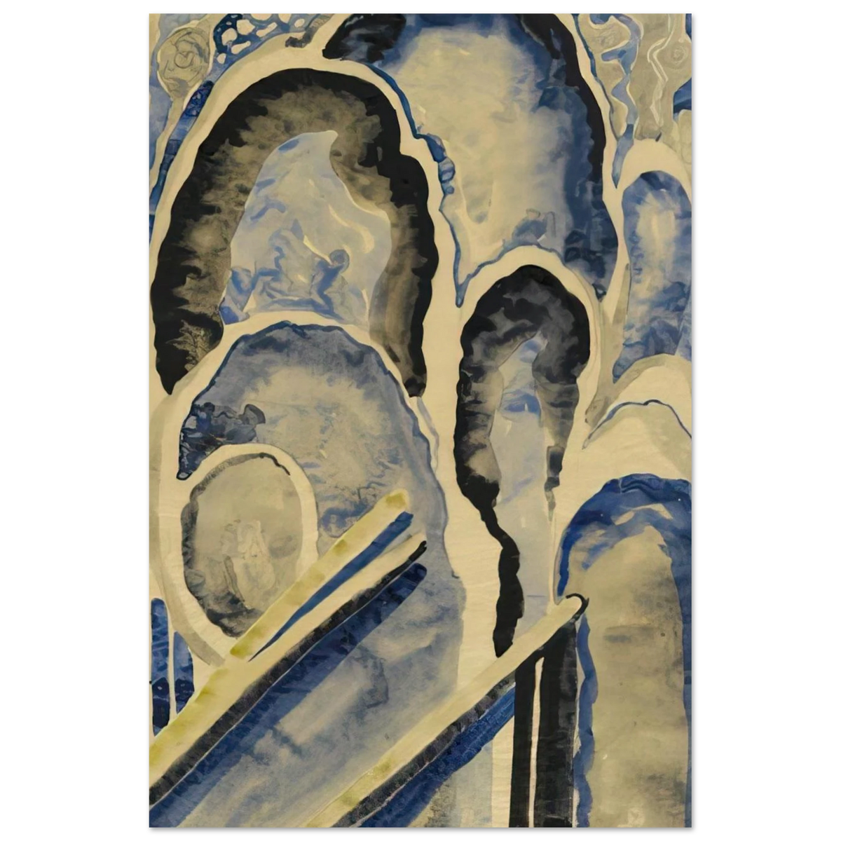 Blue-01 Poster | Georgia O'Keeffe Poster | Georgia O Keeffe Prints