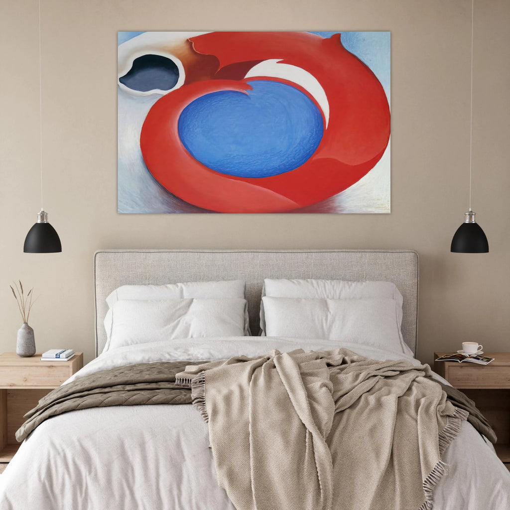 Goat's Horn With Red Poster | Georgia O'Keeffe Poster | Georgia O Keeffe Prints