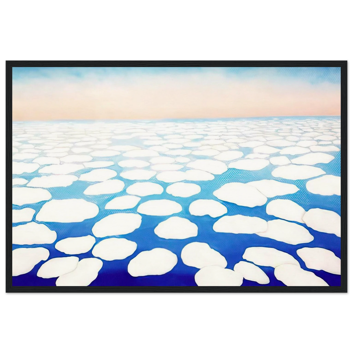 Sky Above the Clouds II Framed Poster | Georgia O'Keeffe Framed Prints Wall Art | Georgia O Keeffe Prints