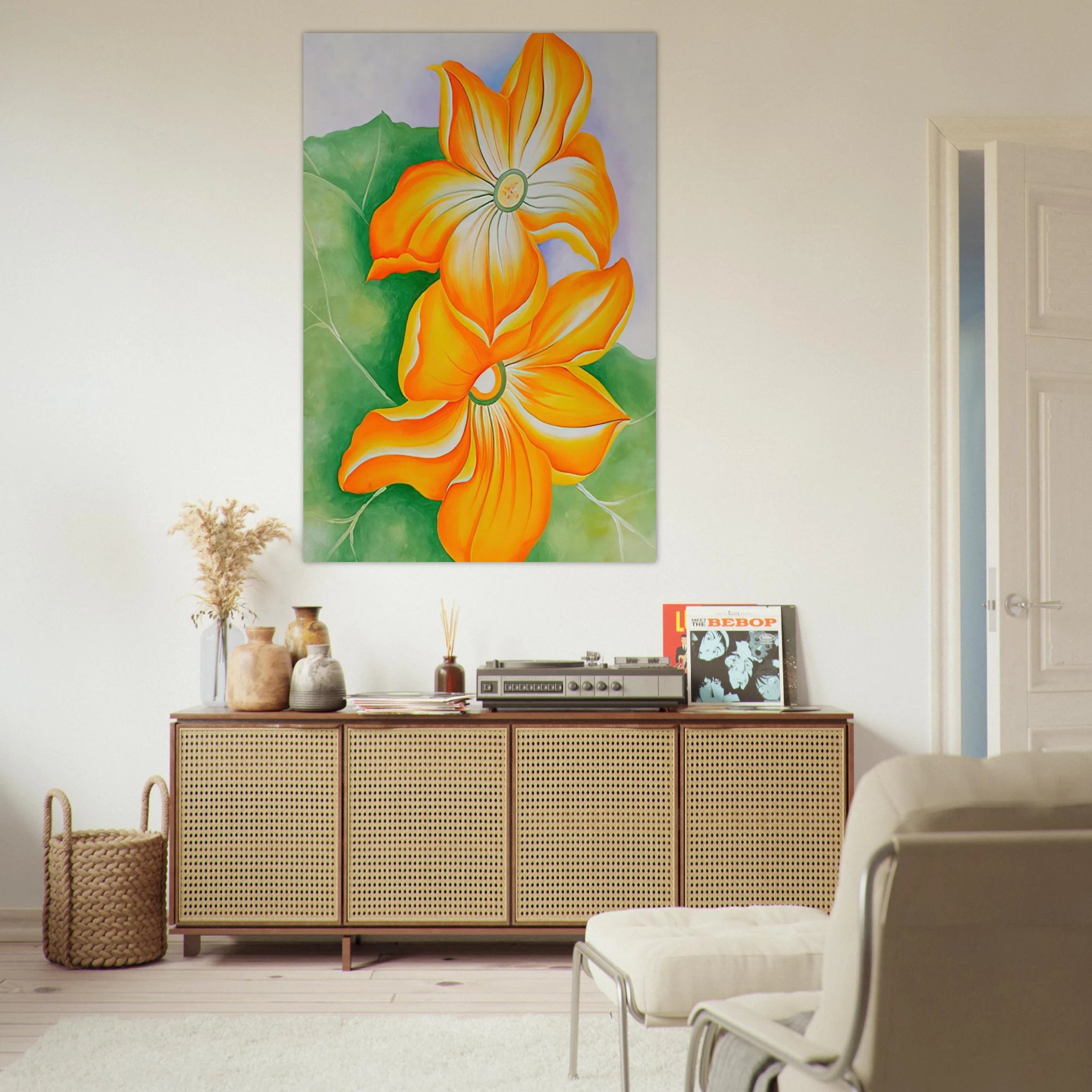 Squash Blossoms Poster | Georgia O'Keeffe Poster | Georgia O Keeffe Prints