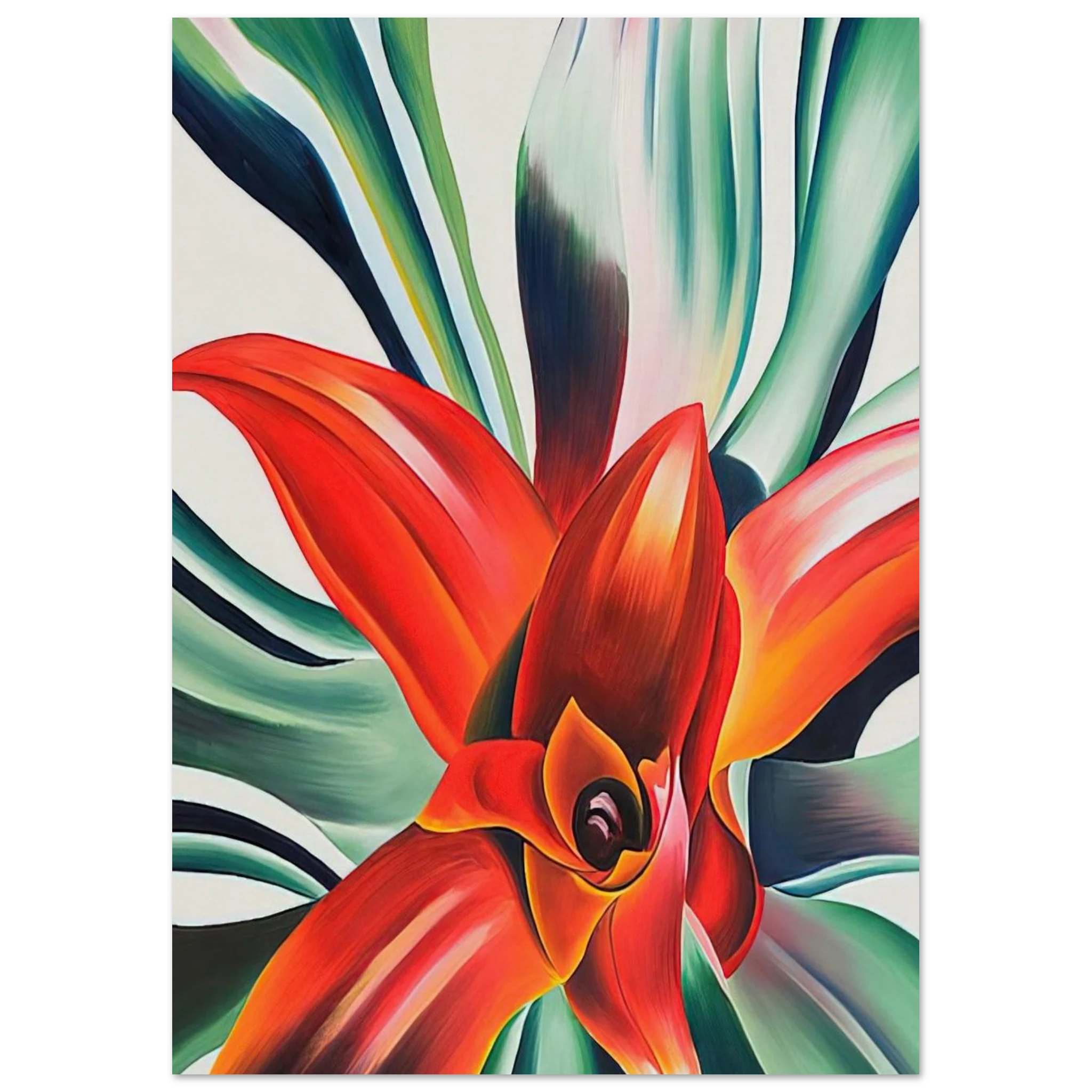 Leaves of a Plant Poster | Georgia O'Keeffe Poster | Georgia O Keeffe Prints