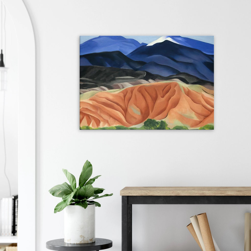 Black Mesa Landscape, New Mexico - Out Back of Mary`s II Canvas | Georgia O'Keeffe Canvas | Georgia O Keeffe Prints