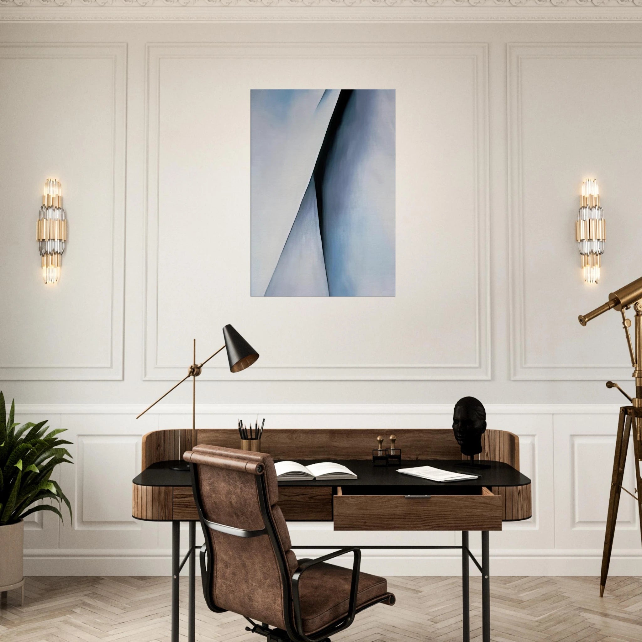 Abstraction White Canvas | Georgia O'Keeffe Canvas | Georgia O Keeffe Prints