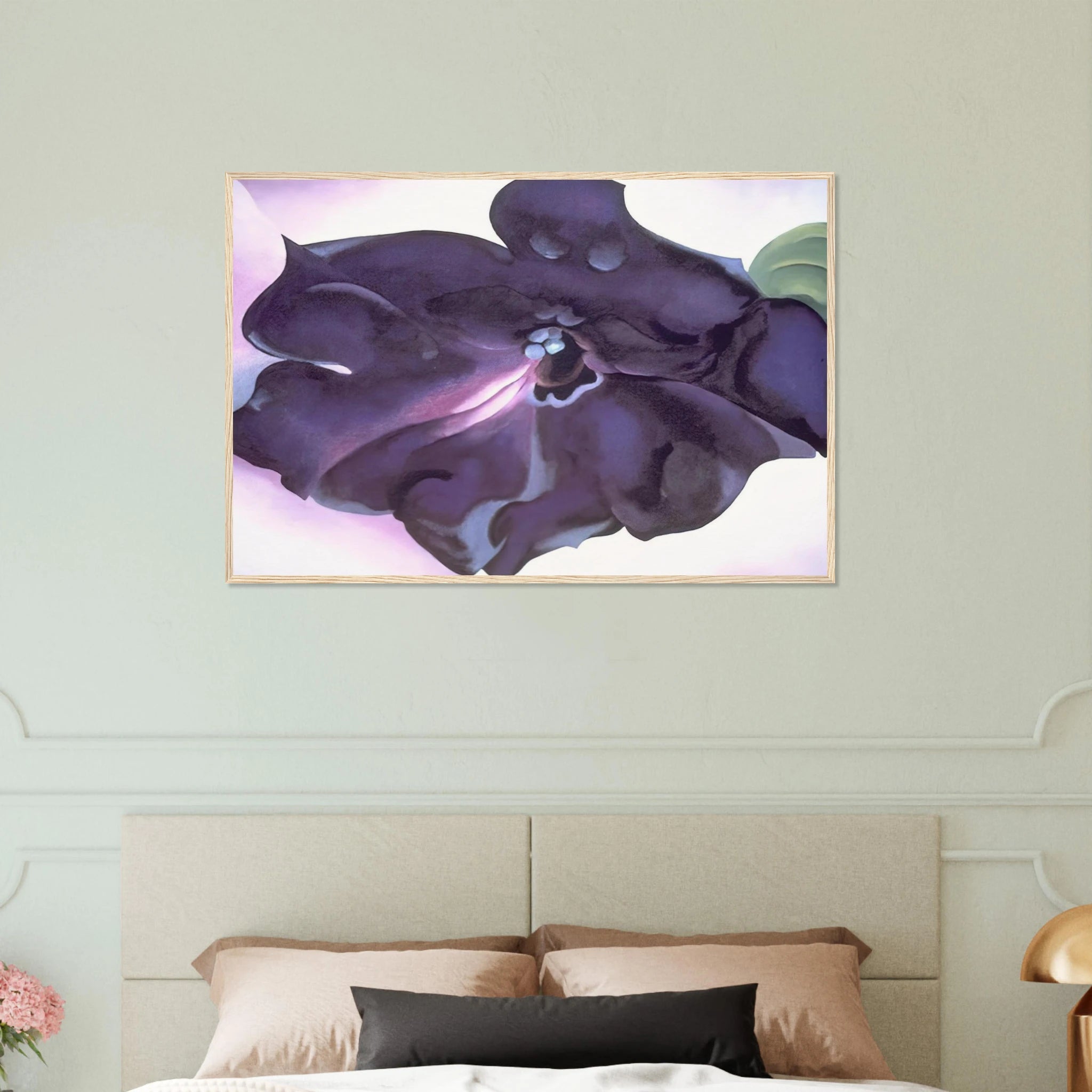 Petunia Framed Poster | Georgia O'Keeffe Framed Prints Wall Art | Georgia O Keeffe Prints