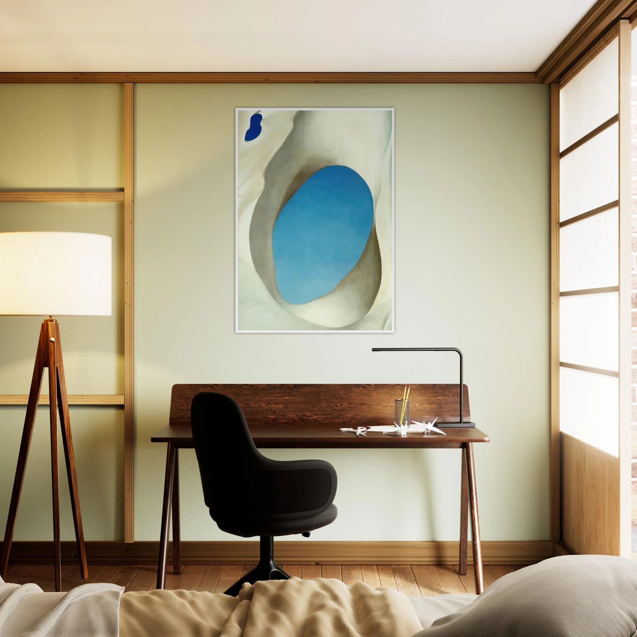 Pelvis III Framed Poster | Georgia O'Keeffe Framed Prints Wall Art | Georgia O Keeffe Prints