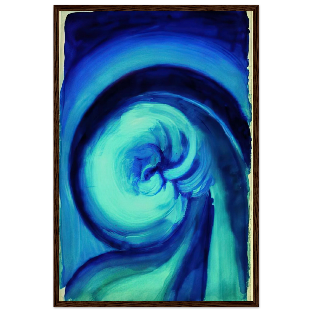Blue I Framed Poster | Georgia O'Keeffe Framed Prints Wall Art | Georgia O Keeffe Prints