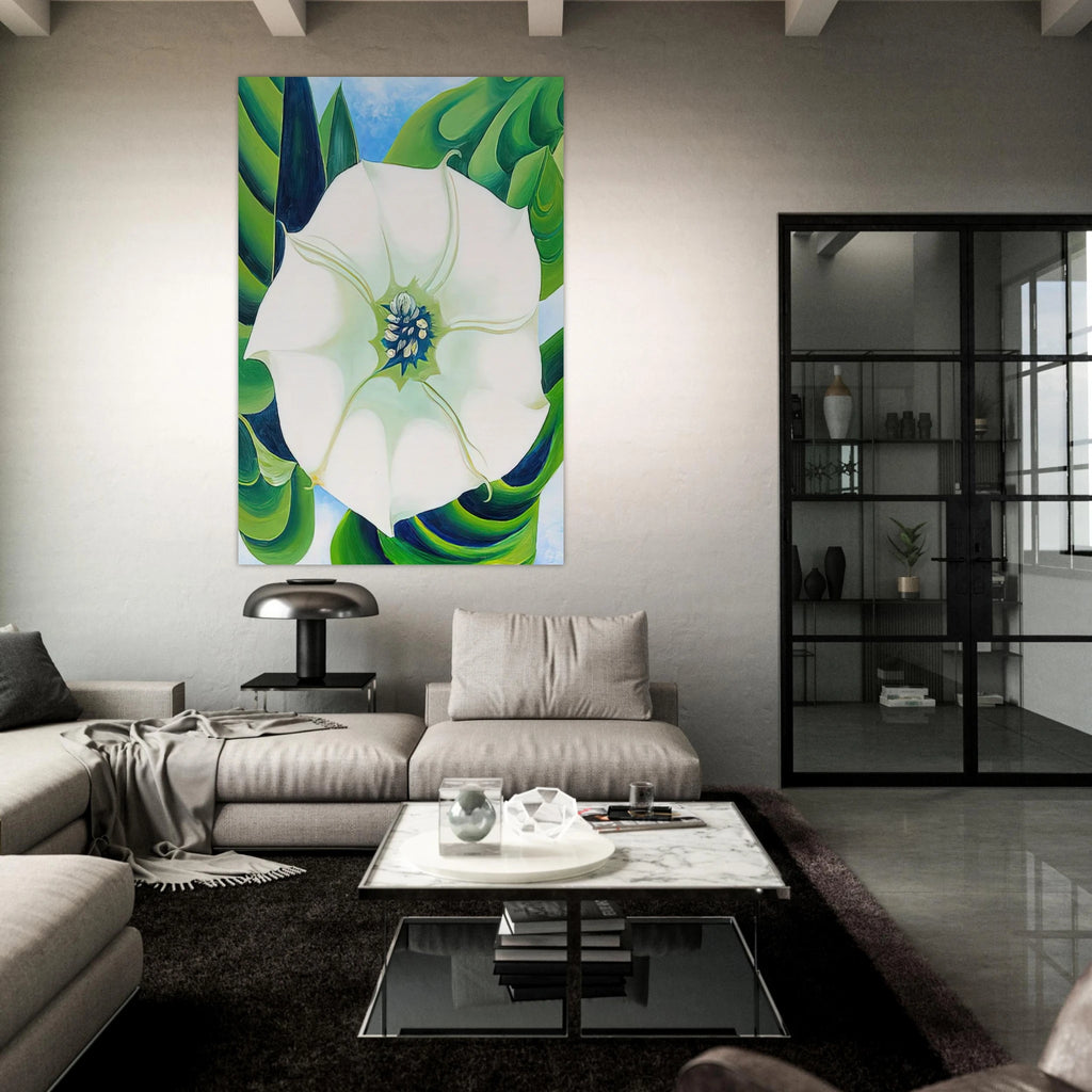 Jimson Weed Poster | Georgia O'Keeffe Poster | Georgia O Keeffe Prints