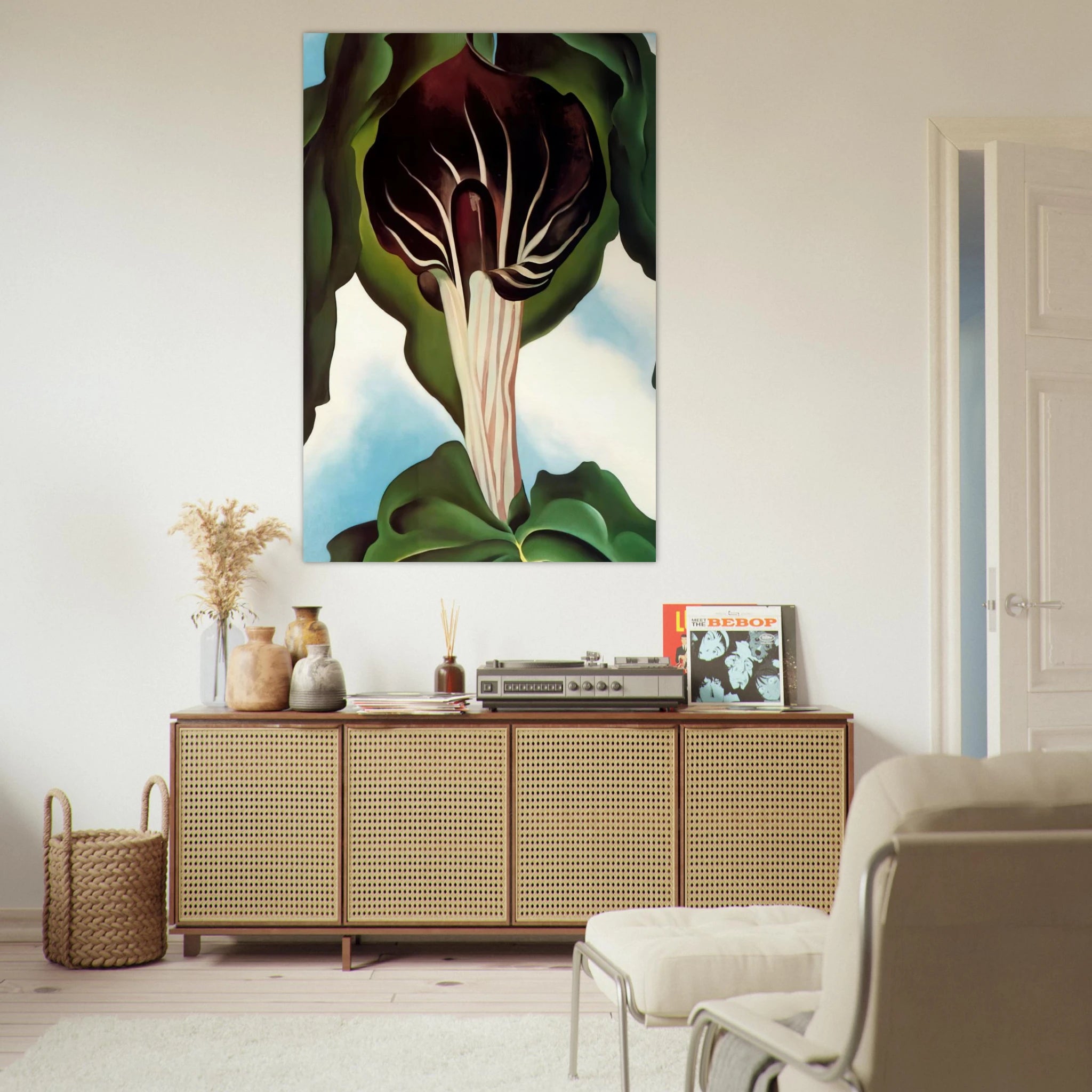Jack-in-the-Pulpit III Poster | Georgia O'Keeffe Poster | Georgia O Keeffe Prints