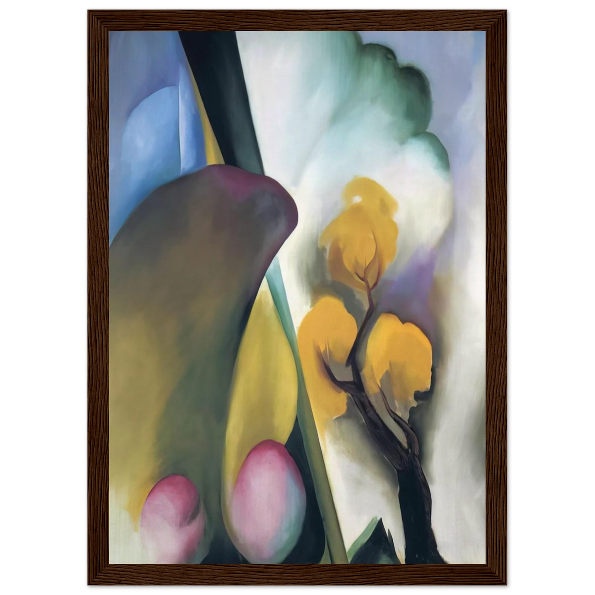 Spring Framed Poster | Georgia O'Keeffe Framed Prints Wall Art | Georgia O Keeffe Prints