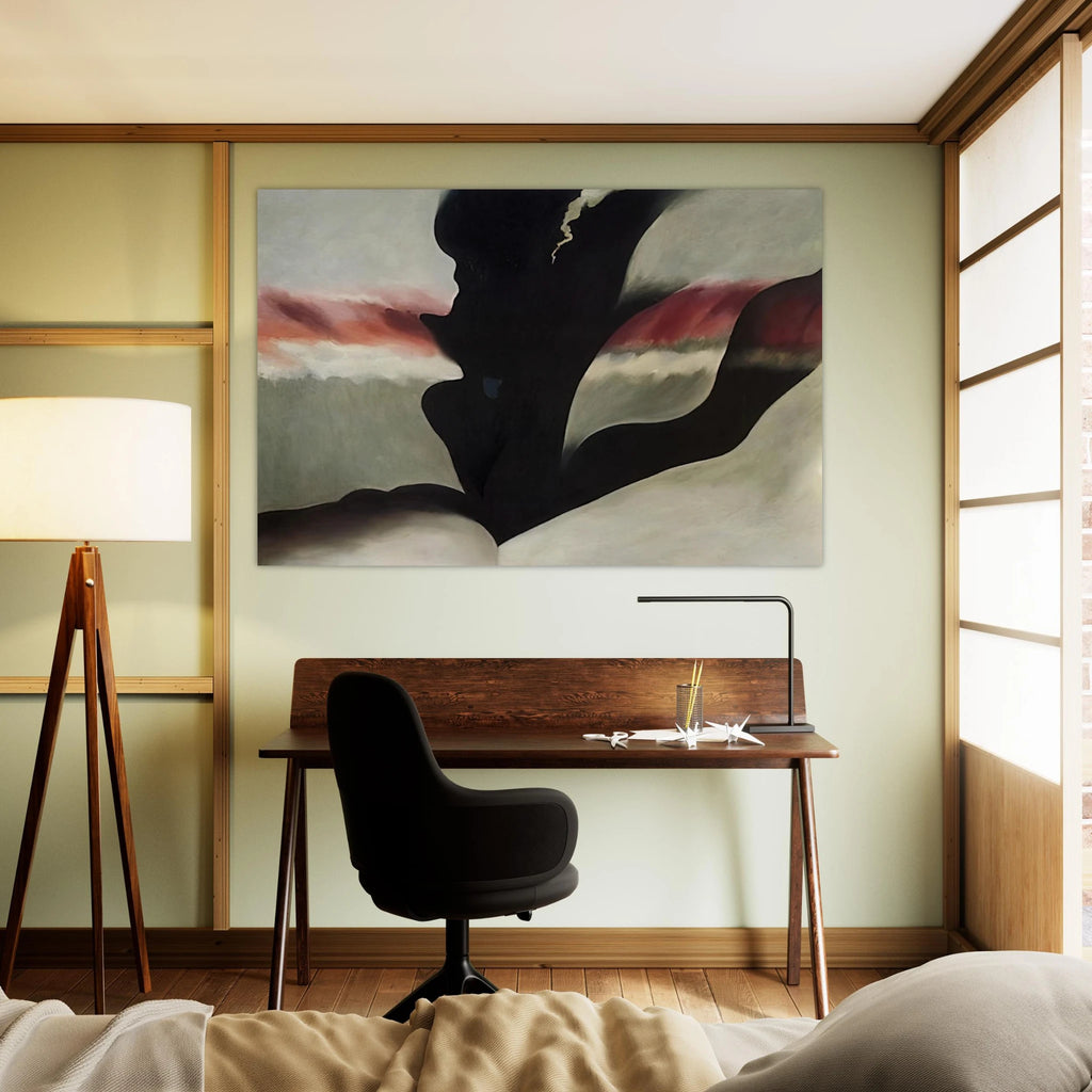 Black Place Green Poster | Georgia O'Keeffe Poster | Georgia O Keeffe Prints