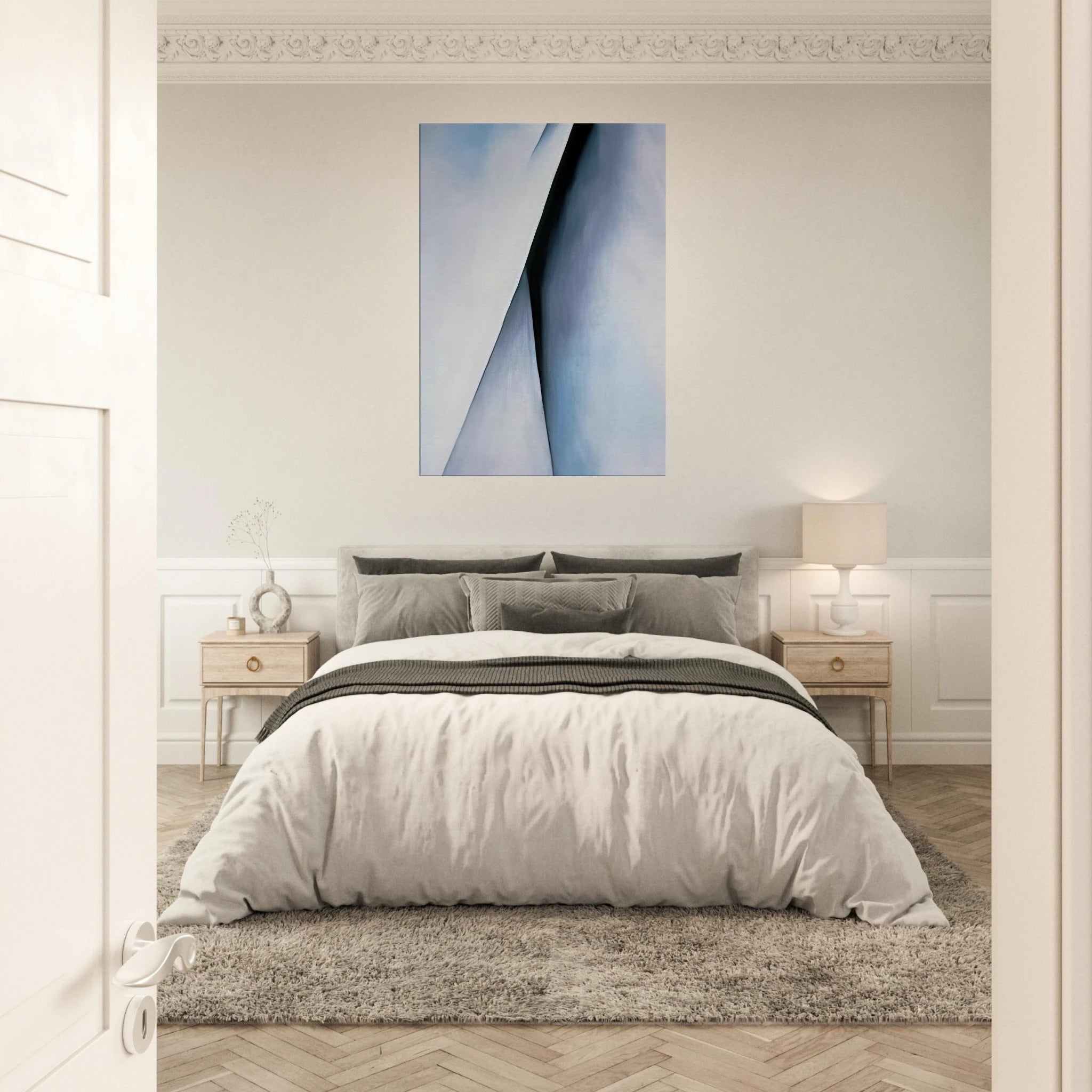 Abstraction White Canvas | Georgia O'Keeffe Canvas | Georgia O Keeffe Prints