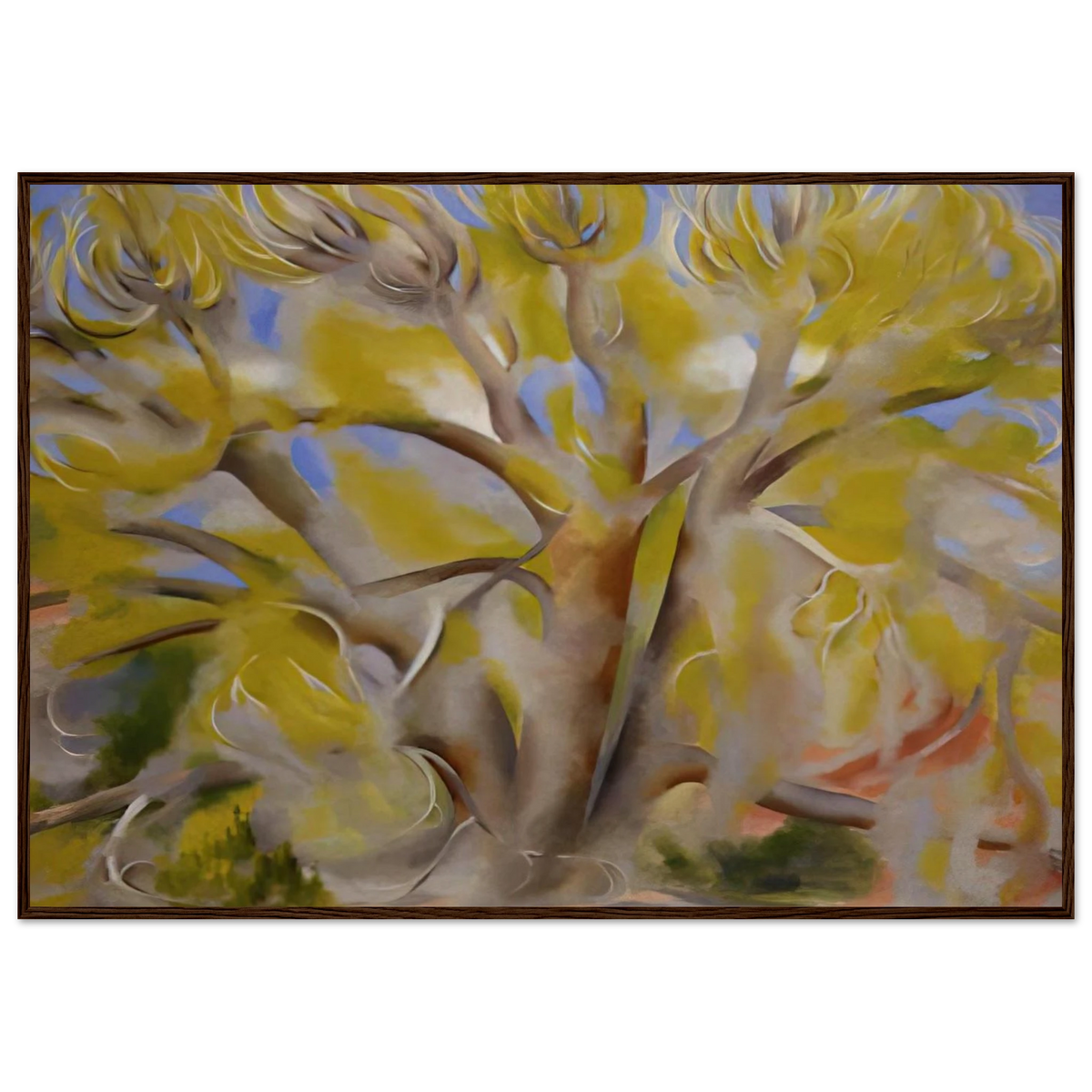 Spring Tree No. 1 Framed Poster | Georgia O'Keeffe Framed Prints Wall Art | Georgia O Keeffe Prints