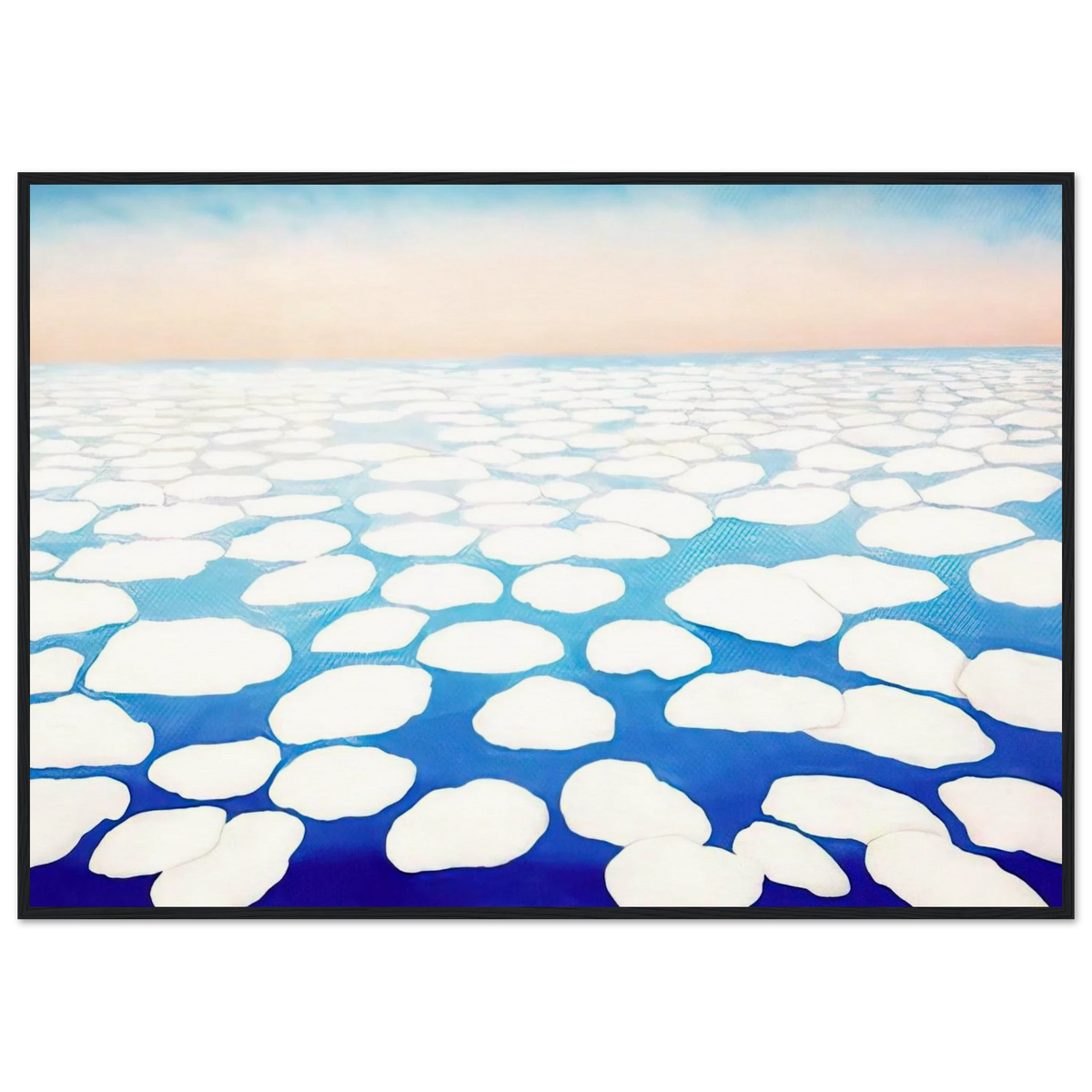 Sky Above the Clouds II Framed Poster | Georgia O'Keeffe Framed Prints Wall Art | Georgia O Keeffe Prints