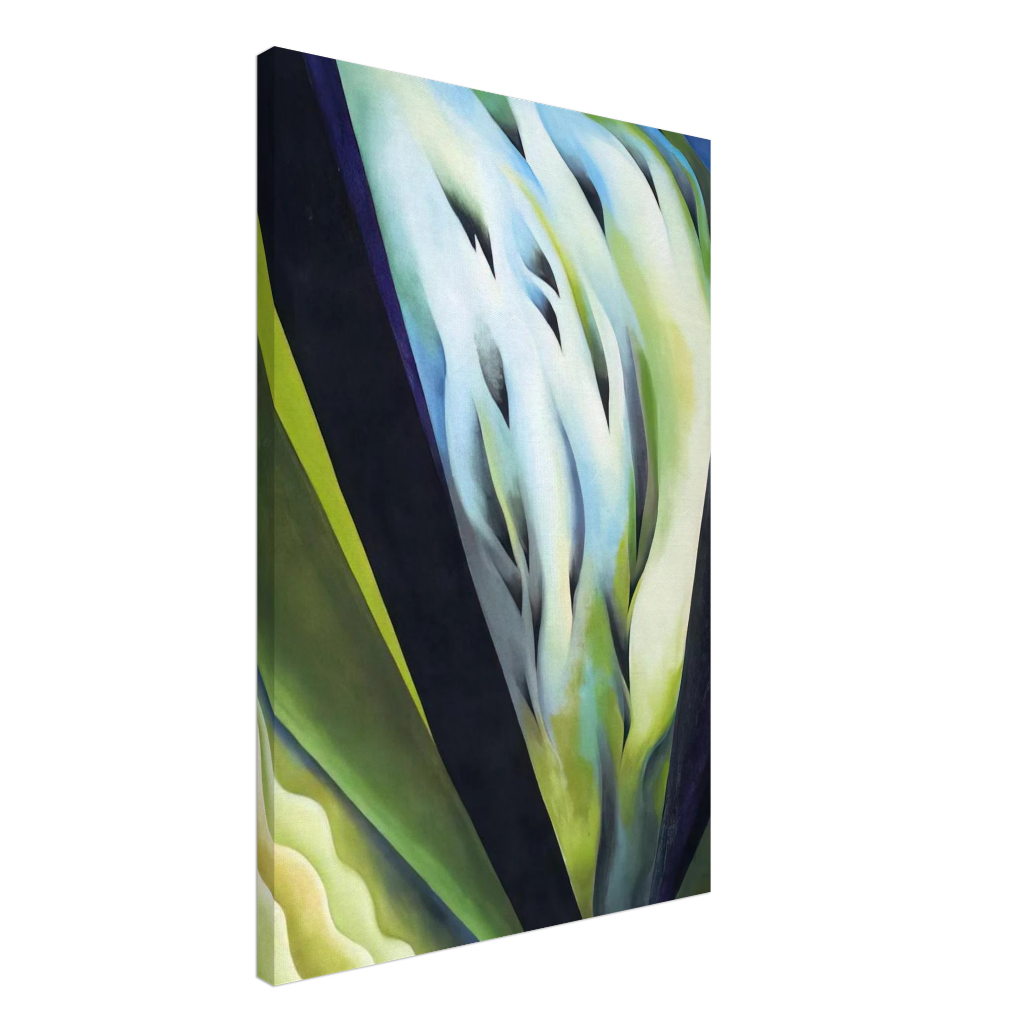 Blue and Green Music Canvas | Georgia O'Keeffe Canvas | Georgia O Keeffe Prints