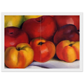 Apple Family Framed Poster | Georgia O'Keeffe Framed Prints Wall Art | Georgia O Keeffe Prints