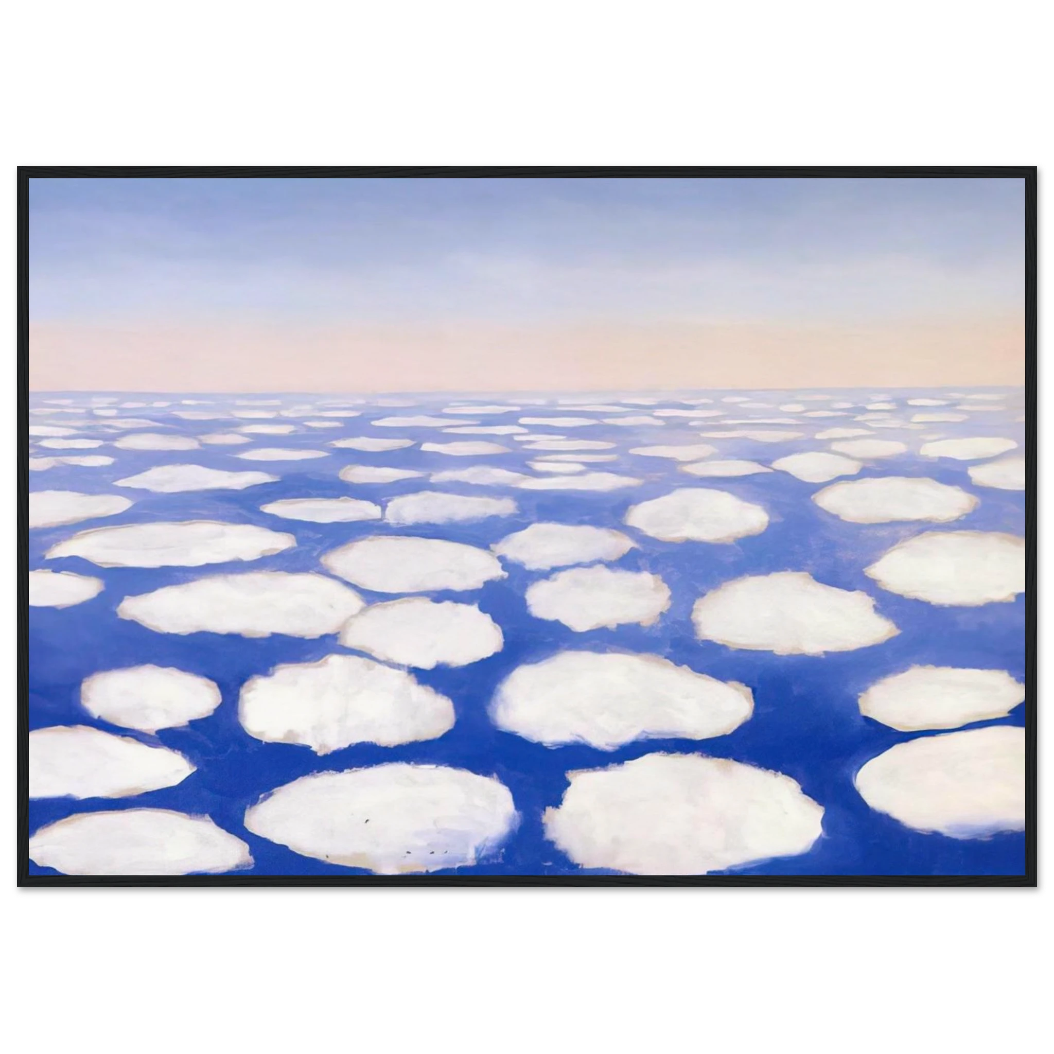 Above the Clouds I Framed Poster | Georgia O'Keeffe Framed Prints Wall Art | Georgia O Keeffe Prints