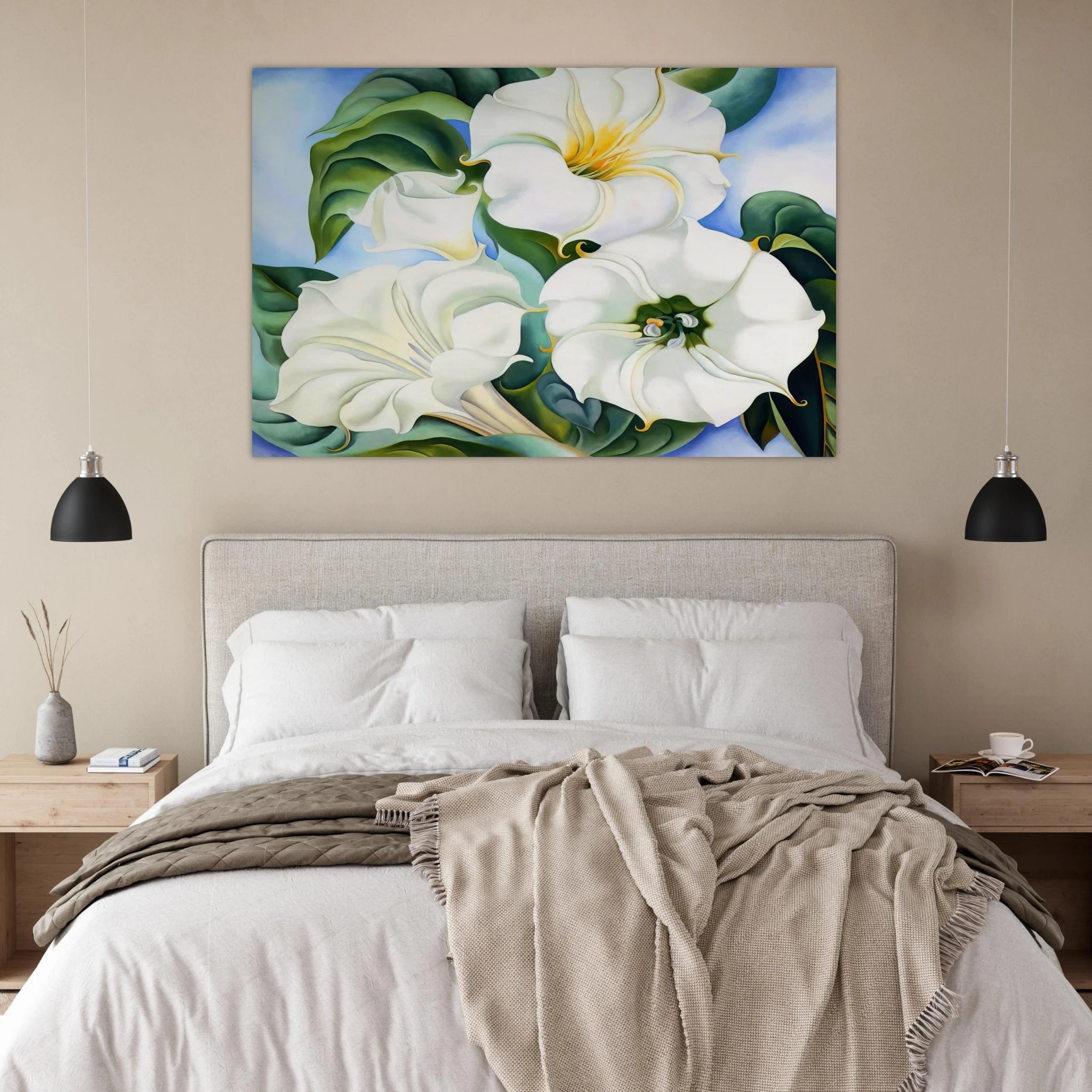 Jimson Weed 3 Poster | Georgia O'Keeffe Poster | Georgia O Keeffe Prints