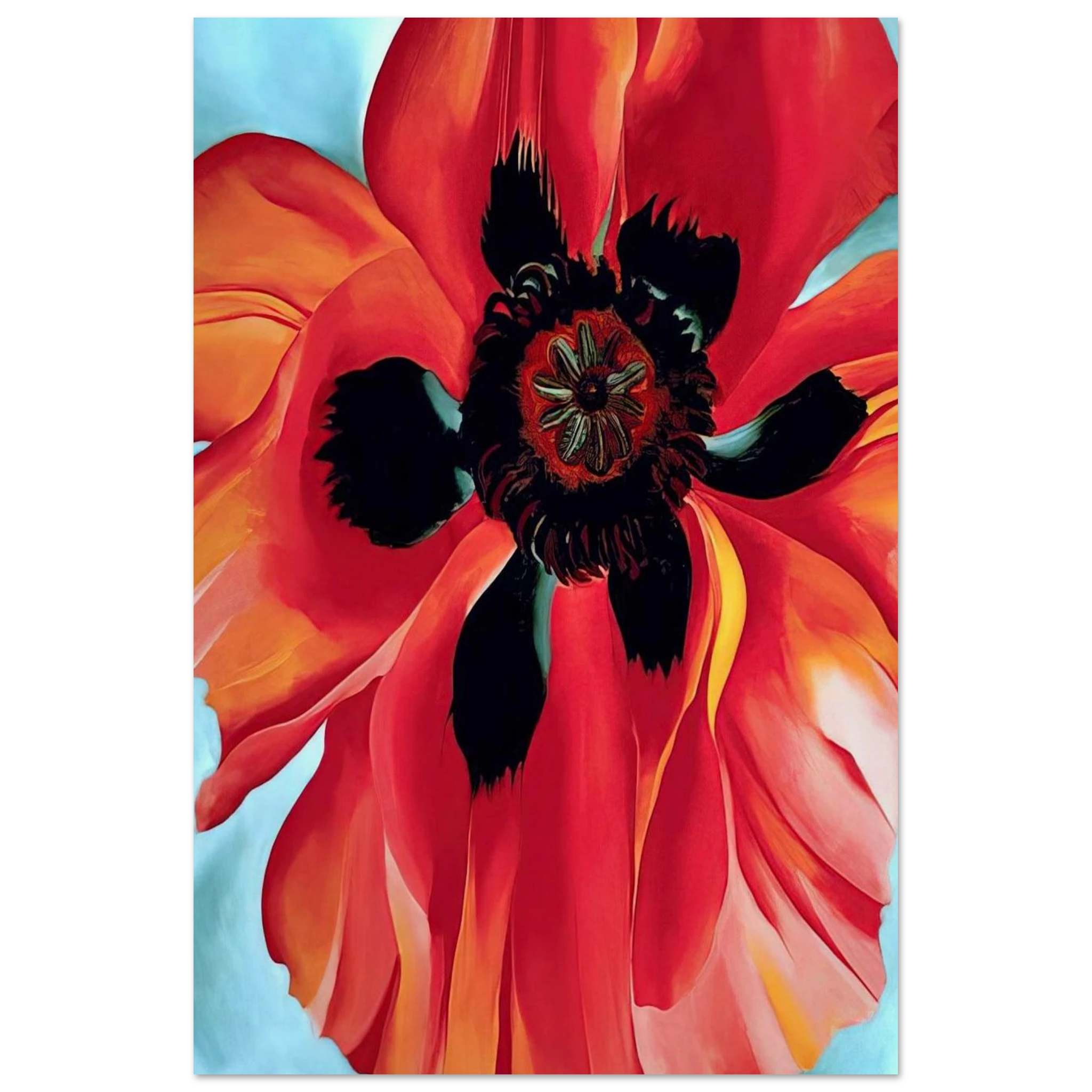 Red Poppy VI Poster | Georgia O'Keeffe Poster | Georgia O Keeffe Prints