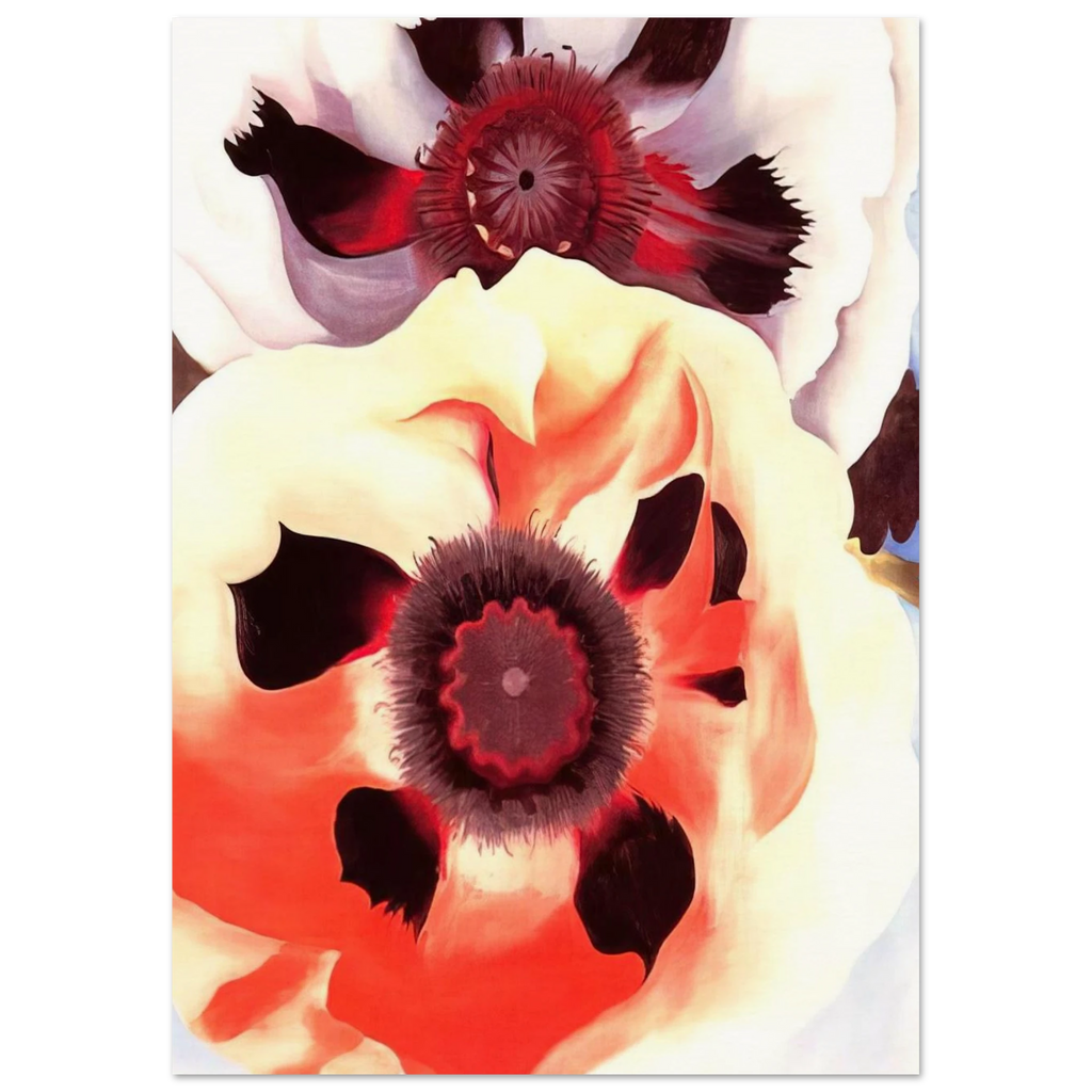 Poppies Poster | Georgia O'Keeffe Poster | Georgia O Keeffe Prints